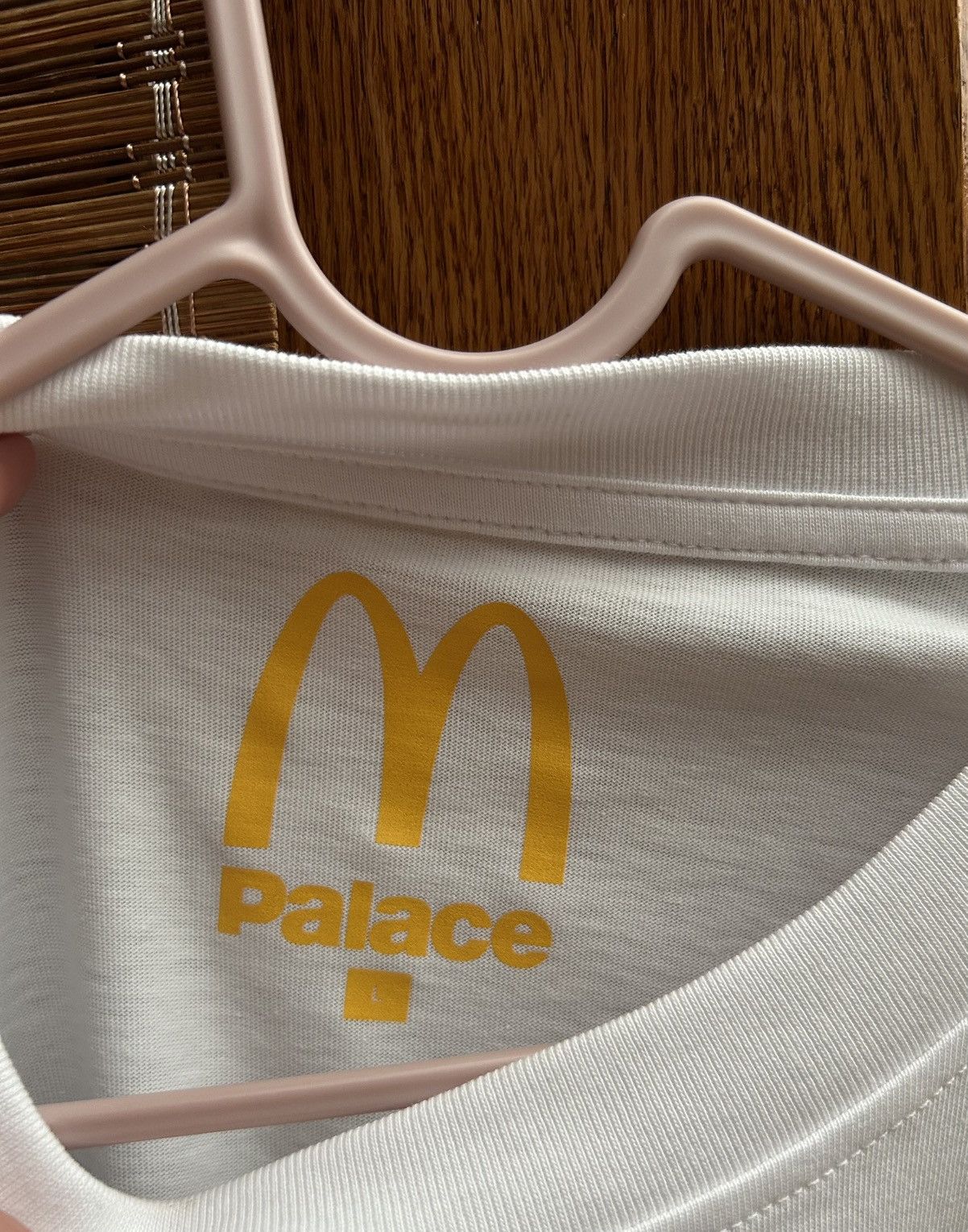 Palace Palace McDonald’s Logo Tee In Size L White Size US L / EU 52-54 / 3 - 4 Thumbnail
