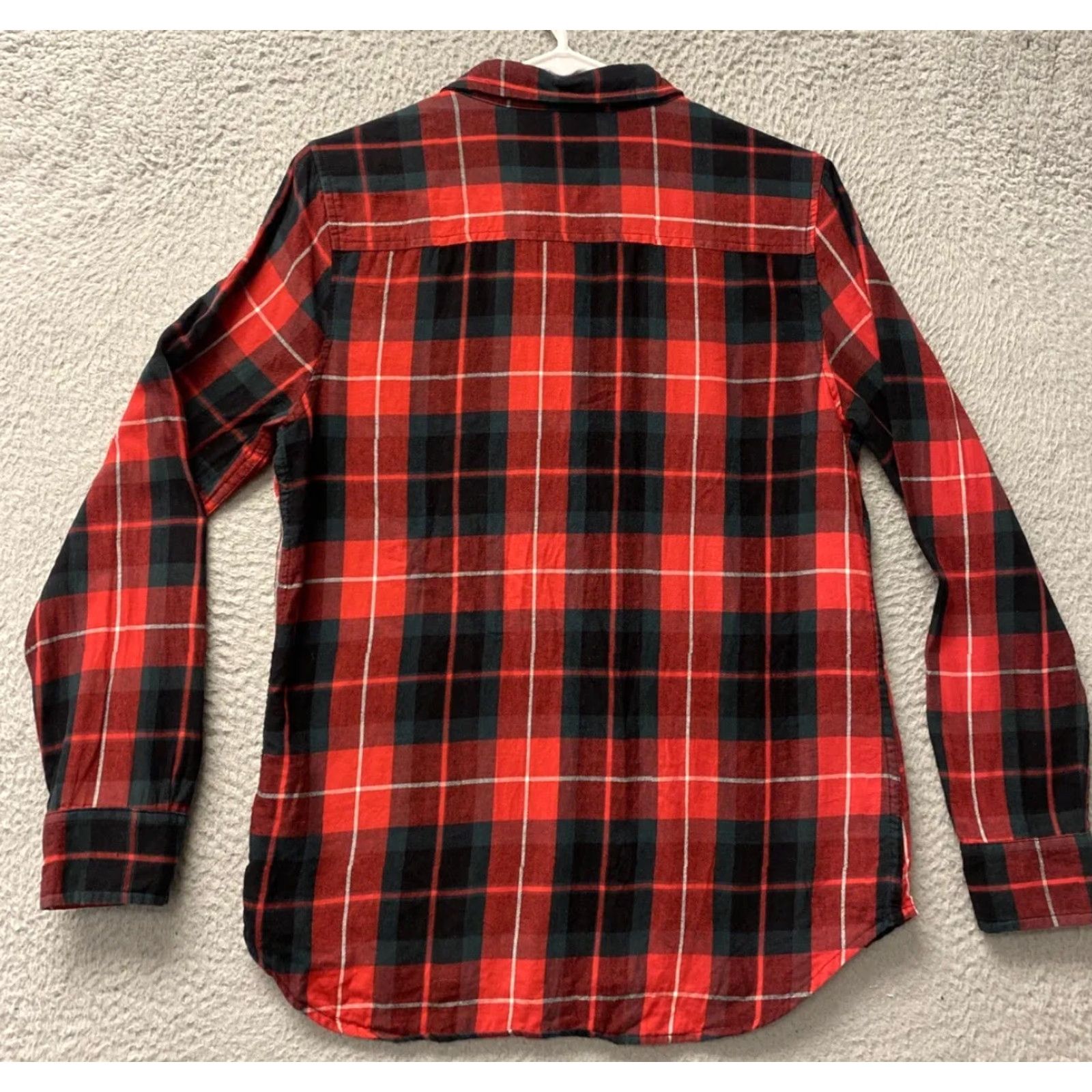 Gap Gap Shirt Button-Up Womens Small S Plaid Cotton Multicolor Long Sleeve Collared Button Up Wide 101-18 Size S / US 4 / IT 40 - 6 Thumbnail