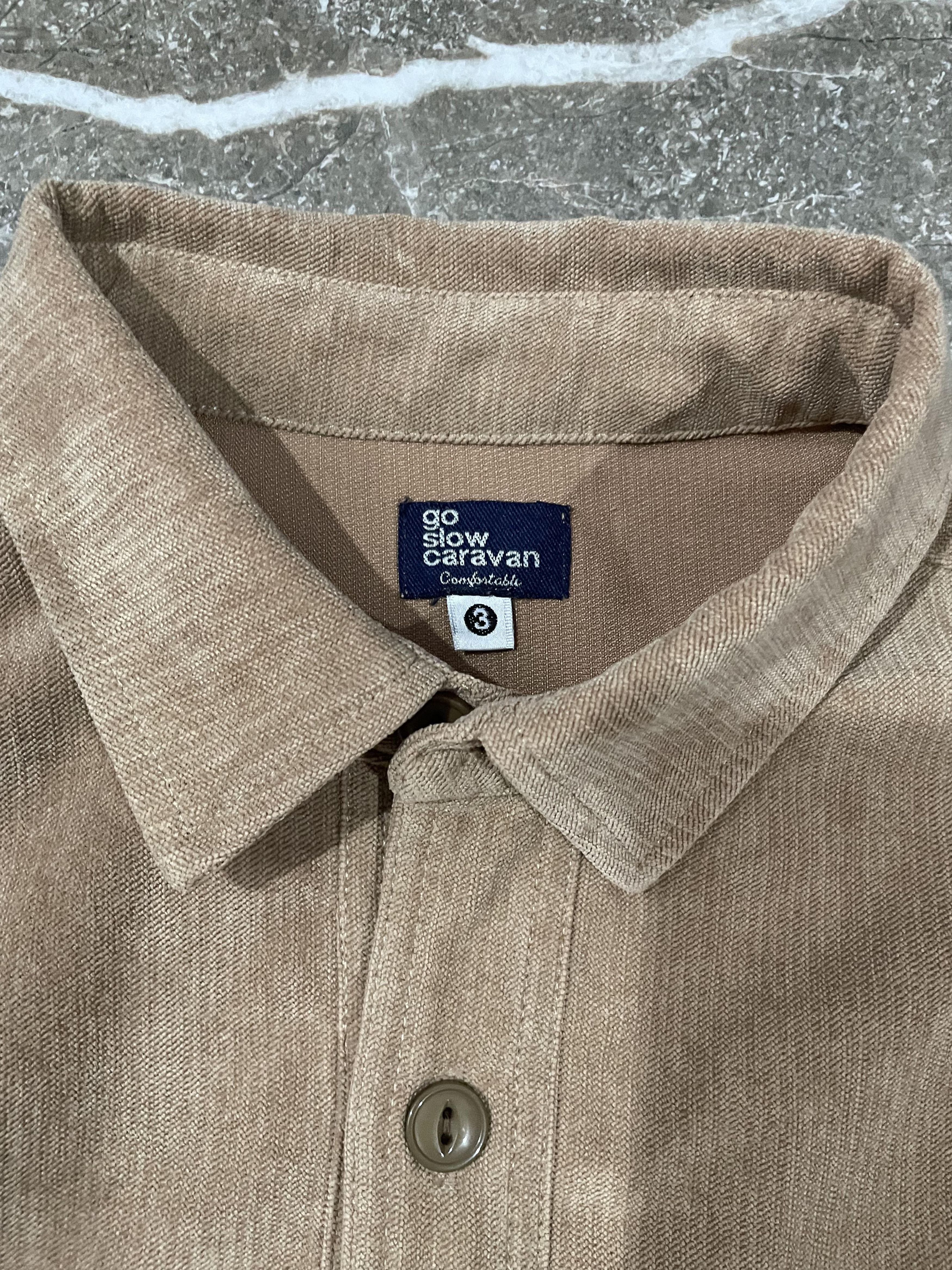 Japanese Brand × go slow caravan GSC 2 tone Button Up Polo Size US L / EU 52-54 / 3 - 6 Thumbnail