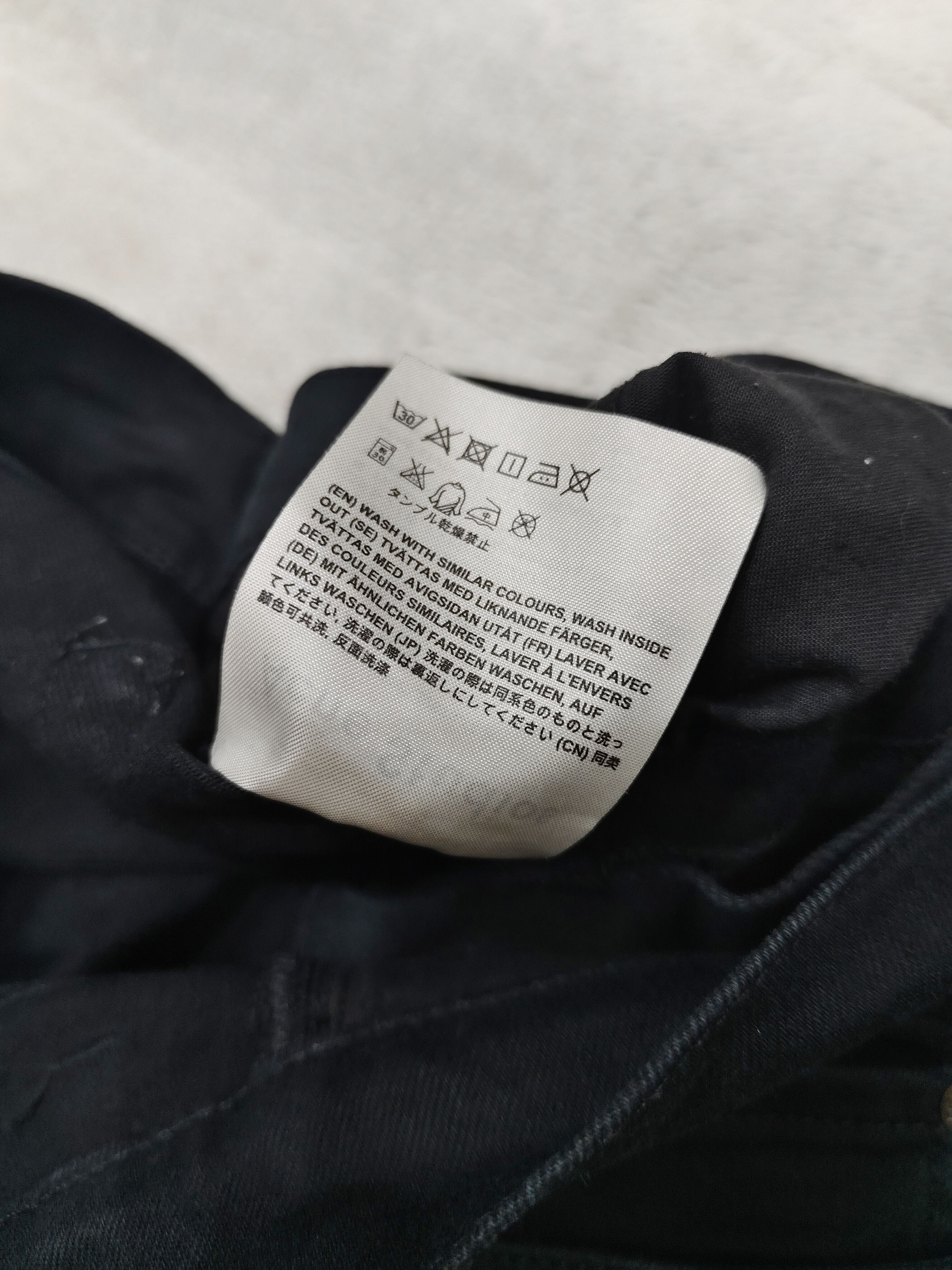 Acne Studios Acne Studios - Ace Stay Cash Minimal Slim Straight Jeans Size US 29 - 7 Thumbnail