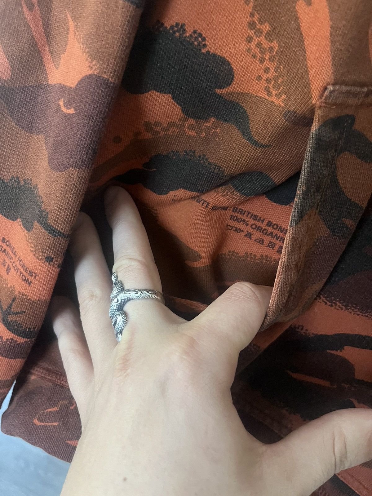 Maharishi Maharishi MHI Middle logo camo orange hoodie Size US S / EU 44-46 / 1 - 6 Thumbnail