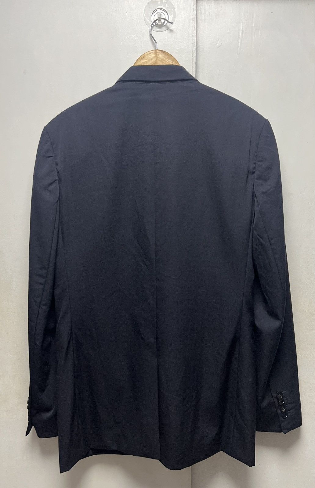 Dior Dior Homme - S/S16 Floral Embroidered Rose Patch Wool Blazer Size 50S - 18 Thumbnail