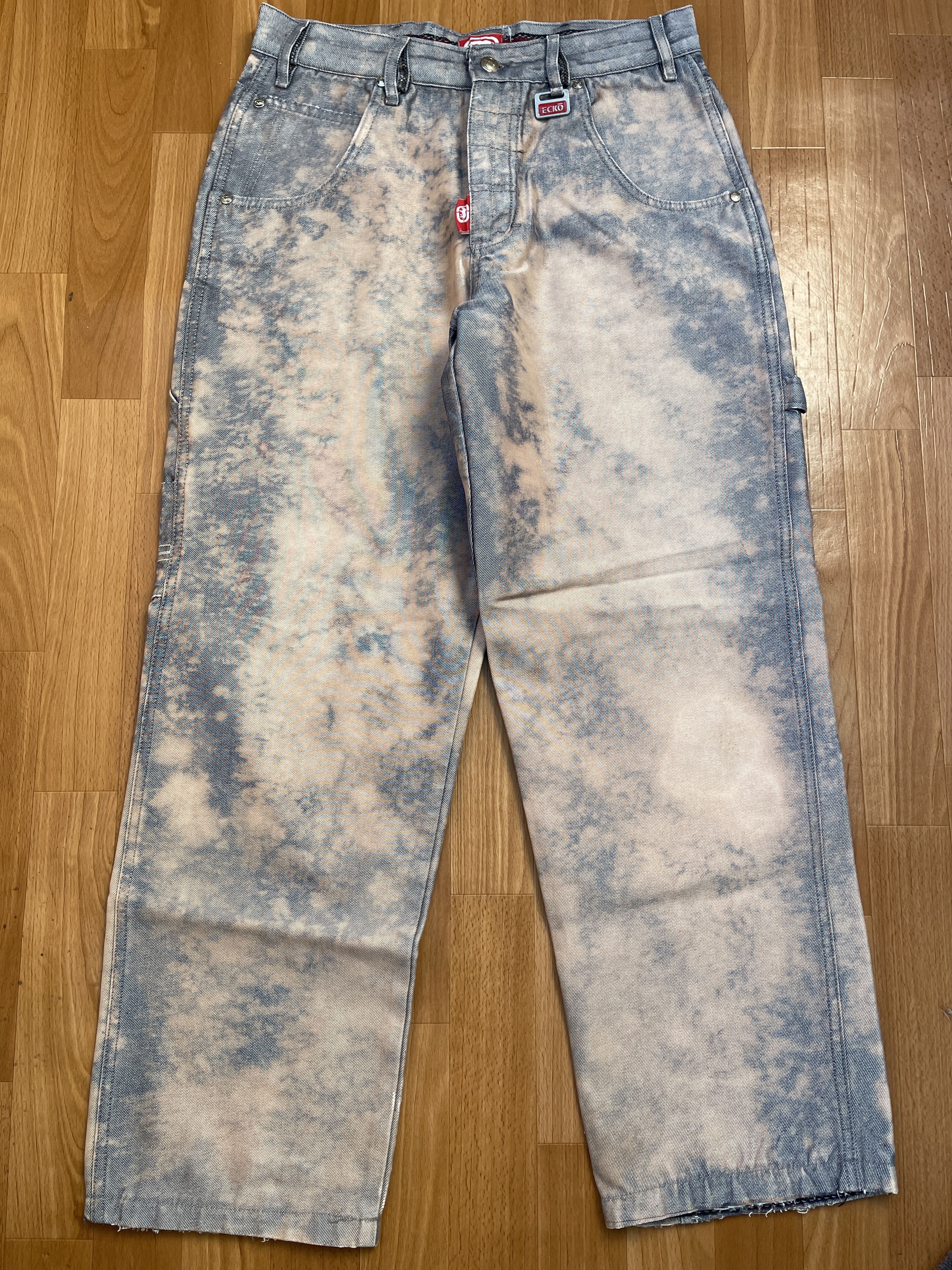 Ecko Unltd. Ecko Unltd jeans, baggy, vintage 90s hip hop skater Y2K W 32 Size US 32 / EU 48 - 3 Thumbnail