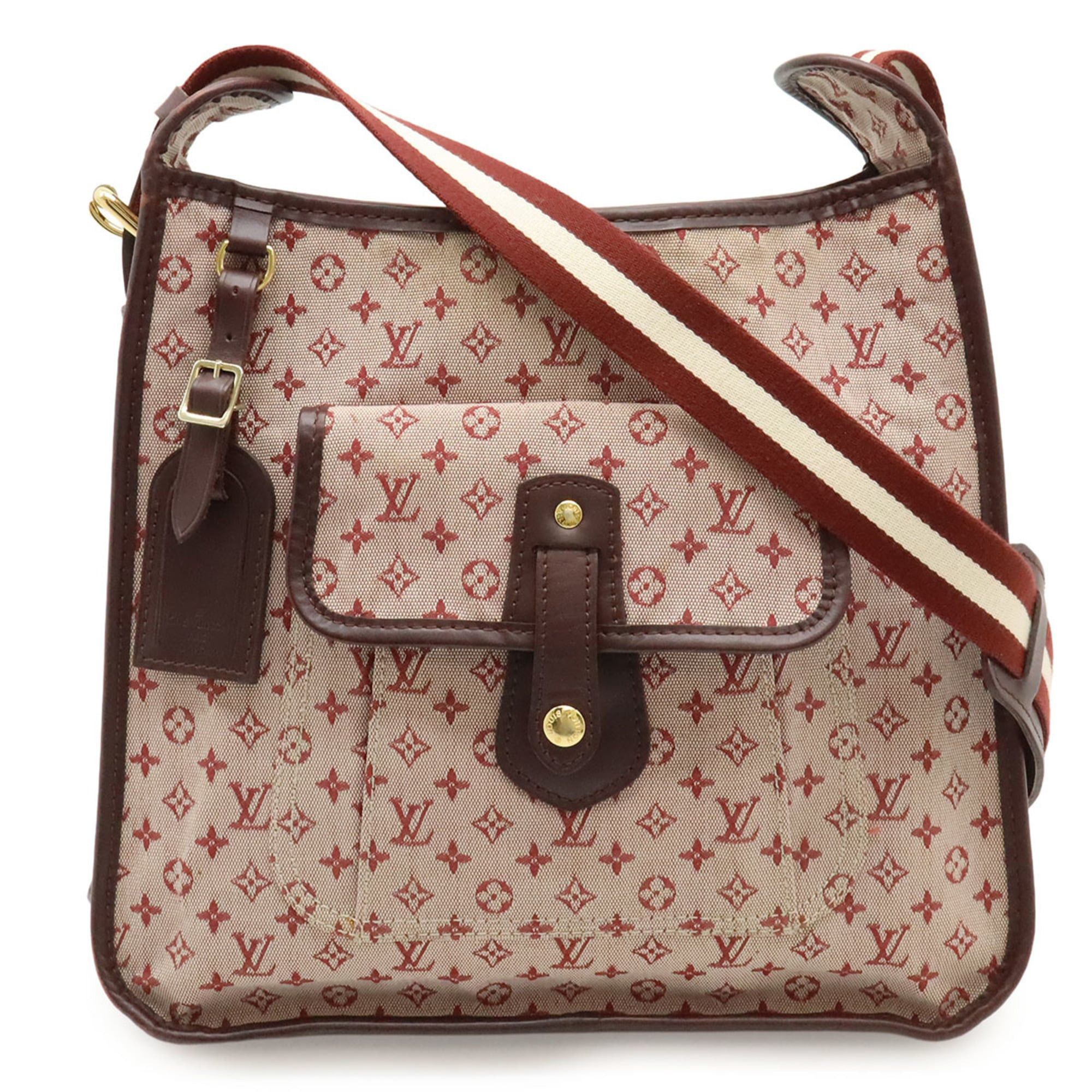 Louis Vuitton Louis Vuitton Monogram Mini Besace Marie-Kate Shoulder Bag Canvas Leather Cerise Cherry M92321 Size ONE SIZE - 1 Thumbnail