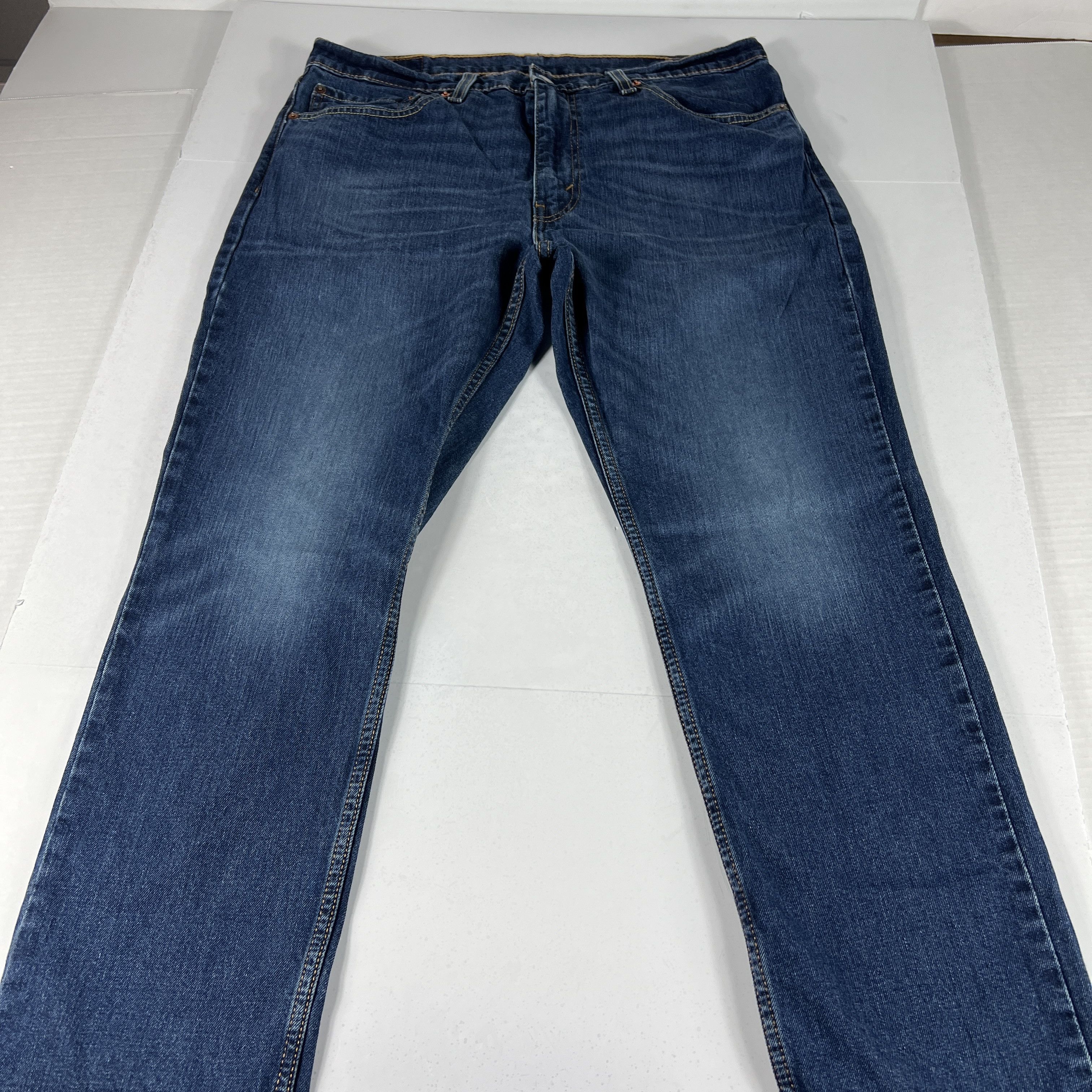 Levi's Levi's Jeans 511 Slim Straight Blue Faded Stretch Denim Size US 36 / EU 52 - 1 Thumbnail