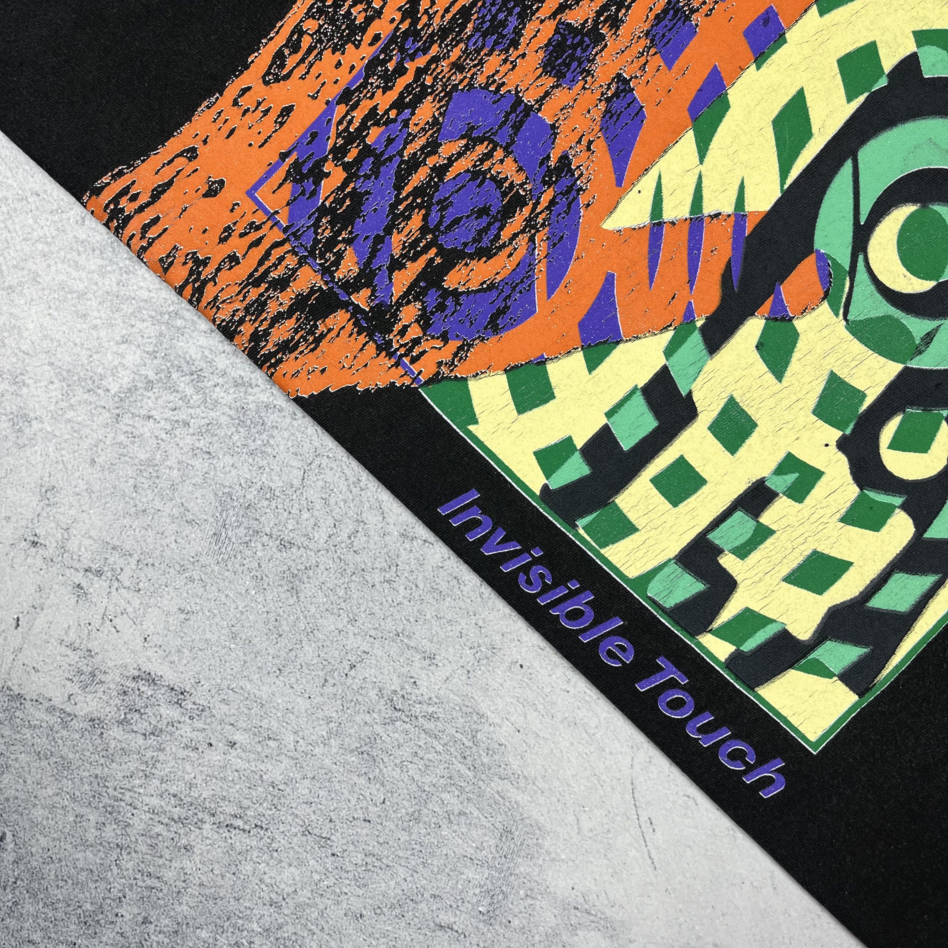 Band Tees Vintage Genesis Invisible Touch Tour Rock Band T Shirt 1987 Size US M / EU 48-50 / 2 - 8 Thumbnail