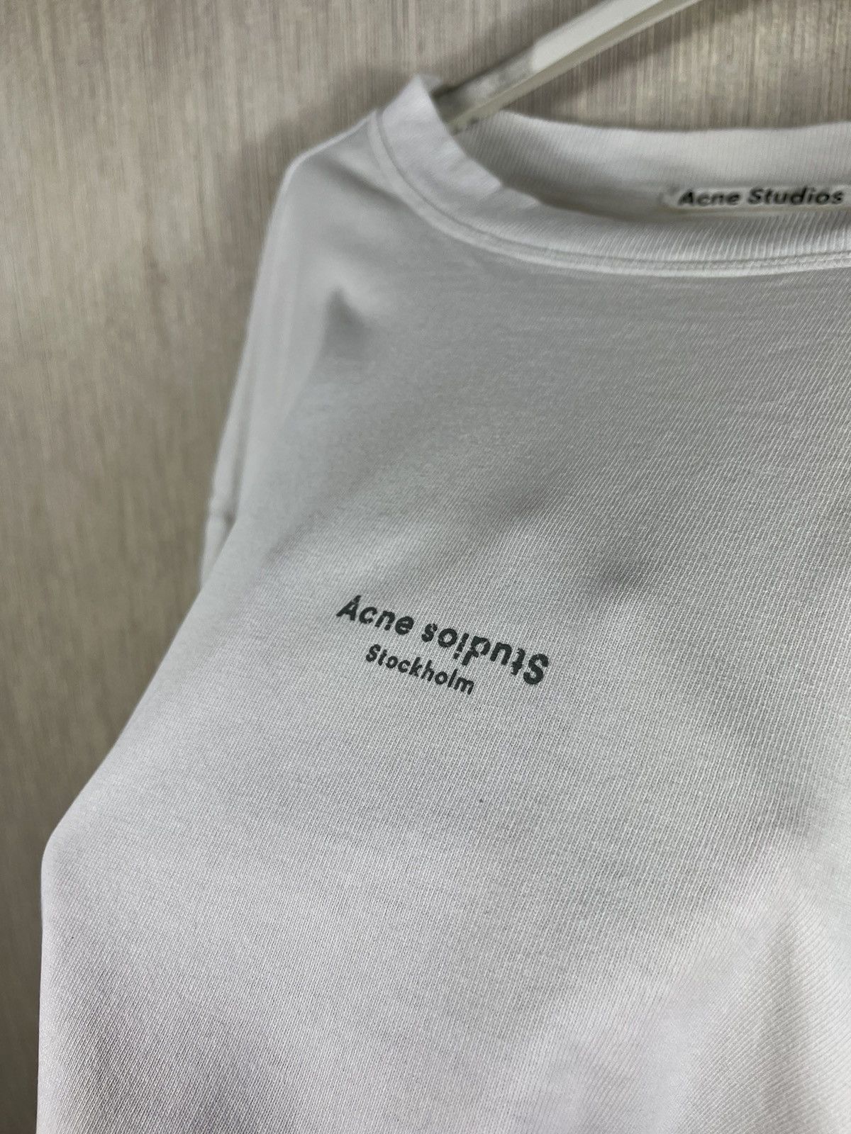 Acne Studios Acne Studios Stockholm oversized basic logo tee t-shirt Size US L / EU 52-54 / 3 - 14 Thumbnail