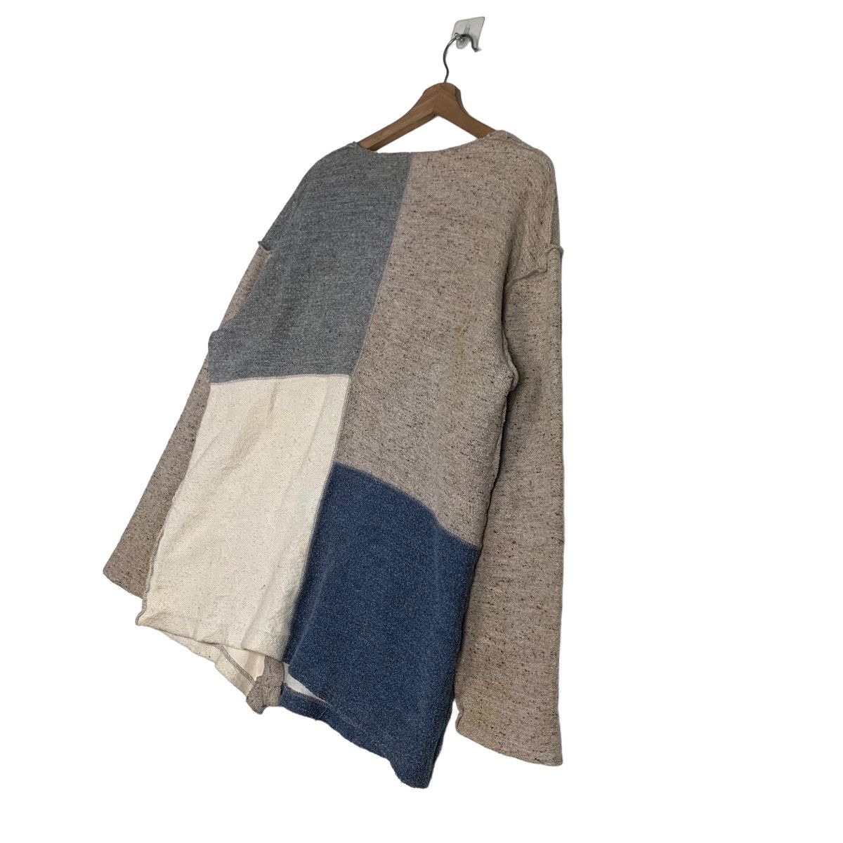 PERSON'S PERSON’S Patchwork Design Cardigan #0314-C14 Size US M / EU 48-50 / 2 - 9 Thumbnail