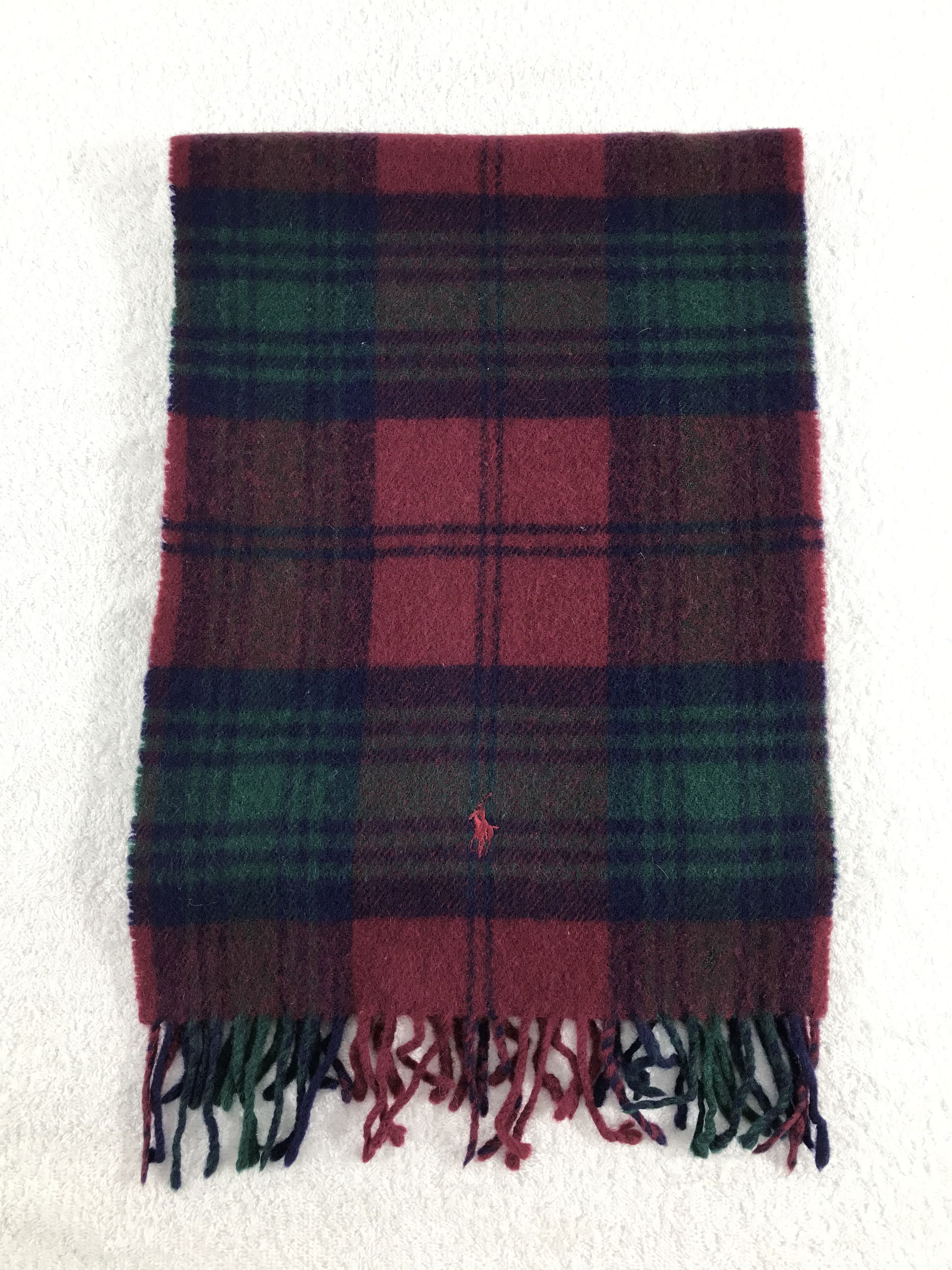 Polo Ralph Lauren Vintage Polo Ralph Lauren Scarf/Muffler/Neckwear MF655 Size ONE SIZE - 2 Thumbnail