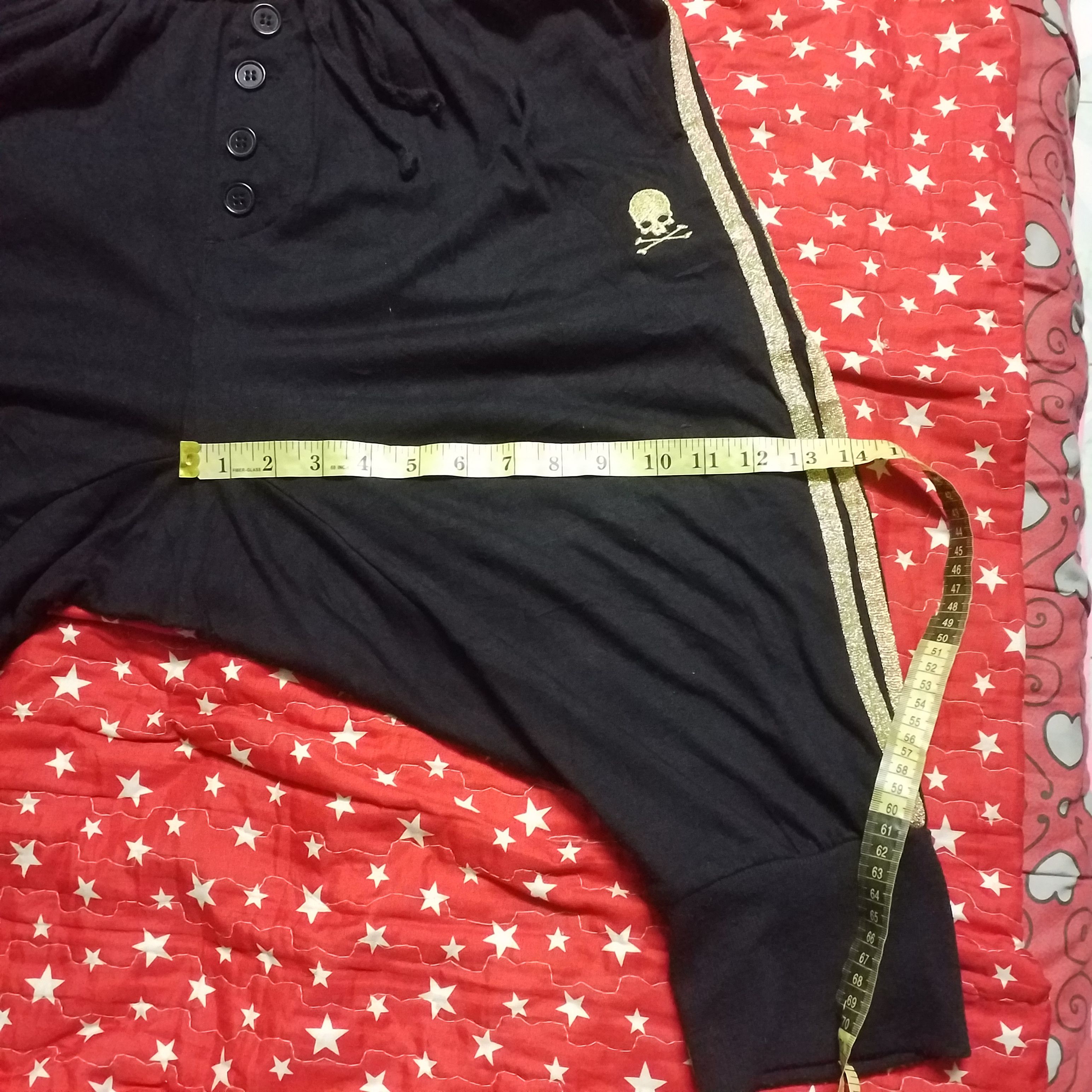 Other ballon pant skull with line gold size M 26 to 38 inch Size 38" / US 16 / IT 52 - 9 Thumbnail