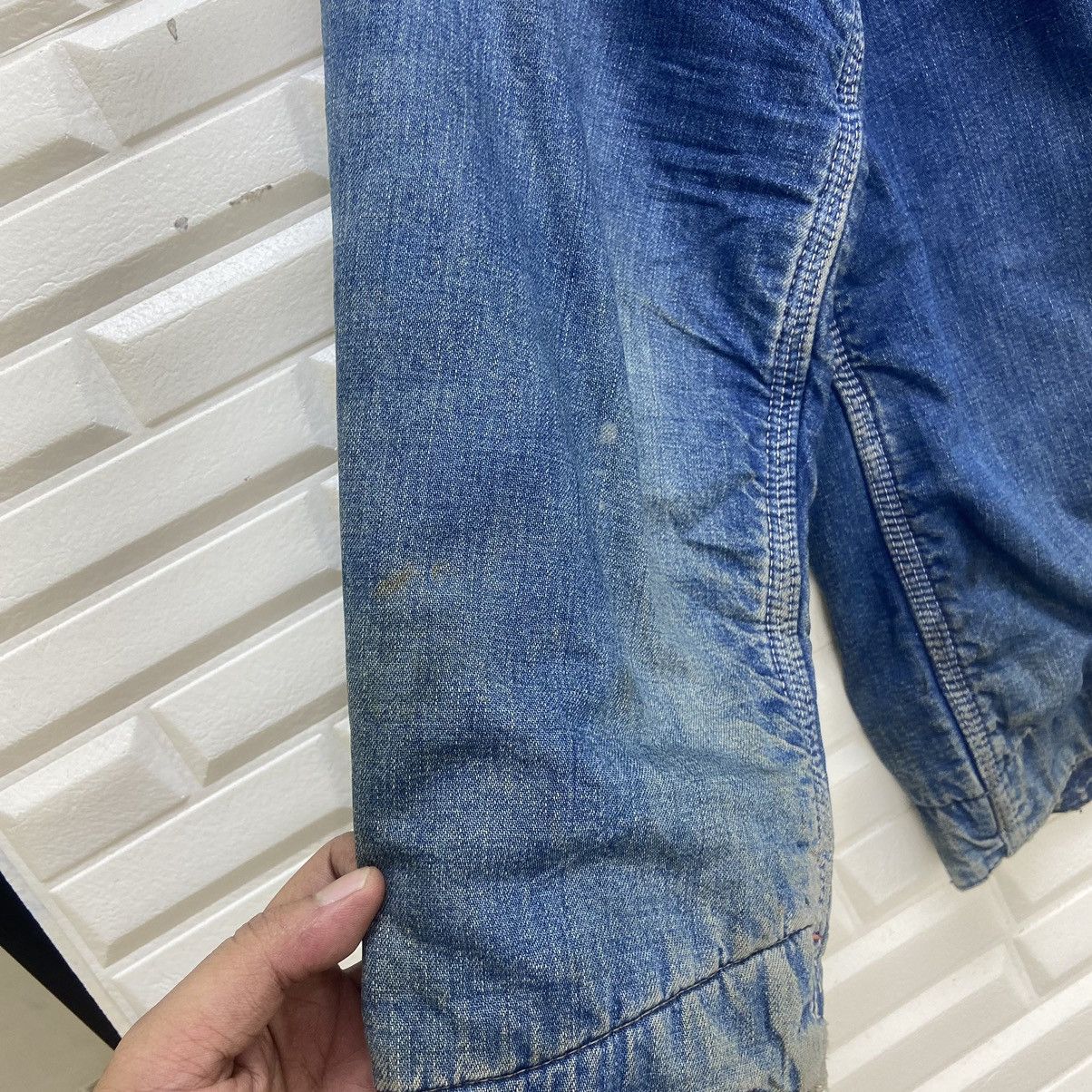 Big Mac Vintage 60s Big Mac Penneys Chore Worker Denim Jacket Size US M / EU 48-50 / 2 - 17 Thumbnail