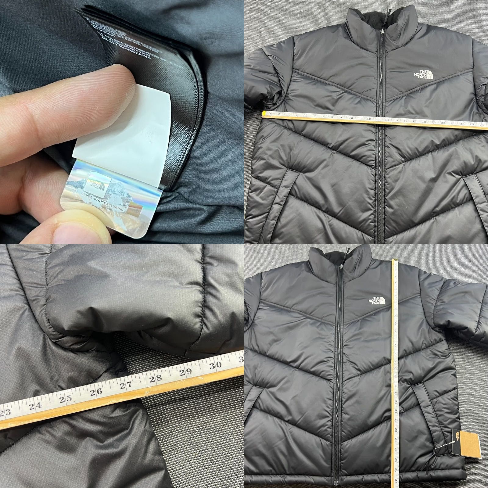 The North Face The North Face Saikuru Puffer Jacket Mens 2XL Black TNF Jacket Size US XXL / EU 58 / 5 - 8 Thumbnail