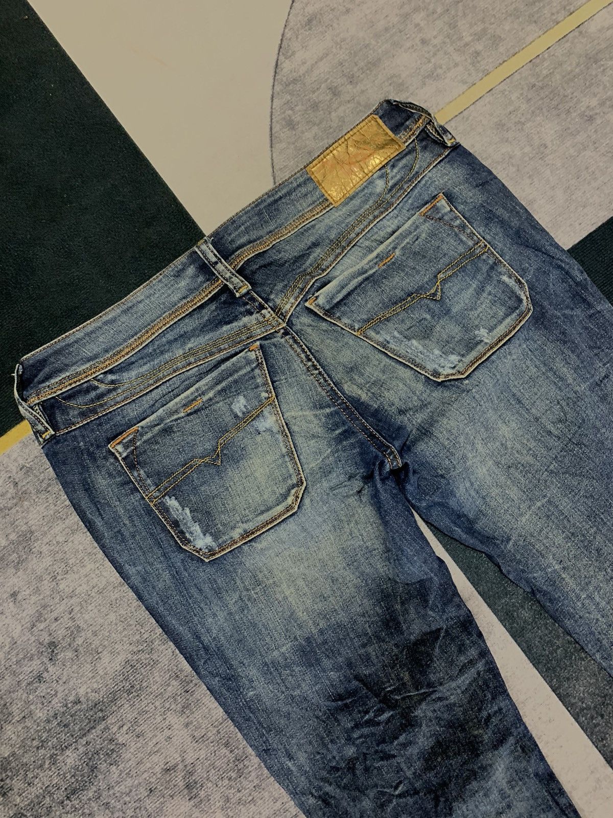 Hysteric Glamour Y2K DIESEL DENIM PANTS Size US 30 / EU 46 - 4 Thumbnail