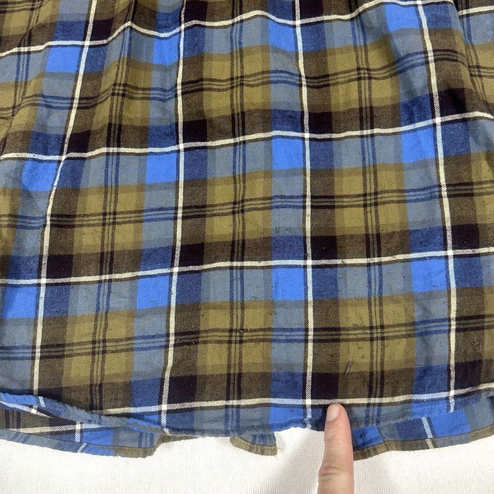 Eddie Bauer Eddie Bauer Mens 2XL Button Up Shirt Plaid Flannel Classic Fit Long Sleeve L/S Size US XXL / EU 58 / 5 - 7 Thumbnail