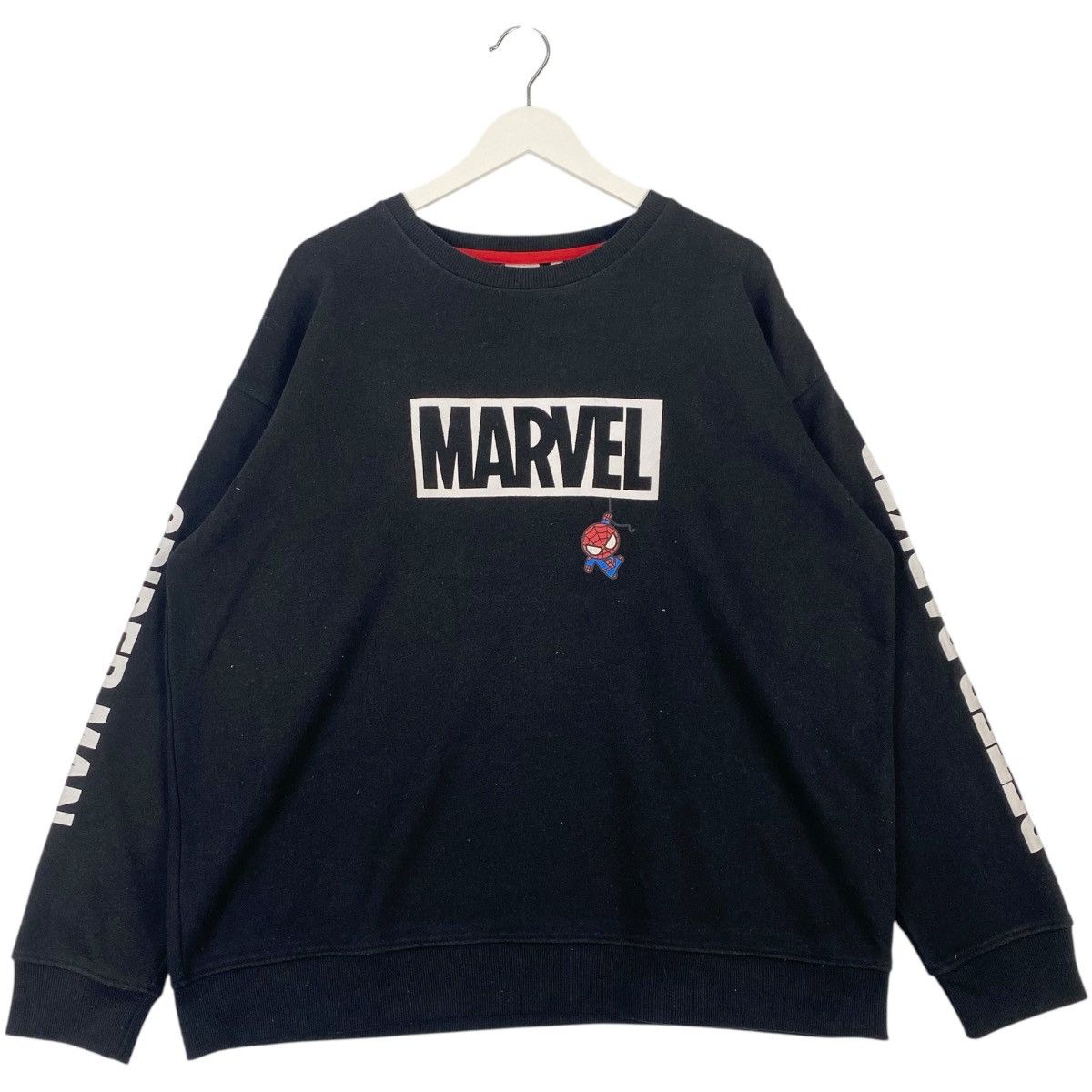 Marvel Comics × Vintage Vintage Marvel Printed Logo Crewneck Sweatshirt Black Size L Size US L / EU 52-54 / 3 - 1 Thumbnail