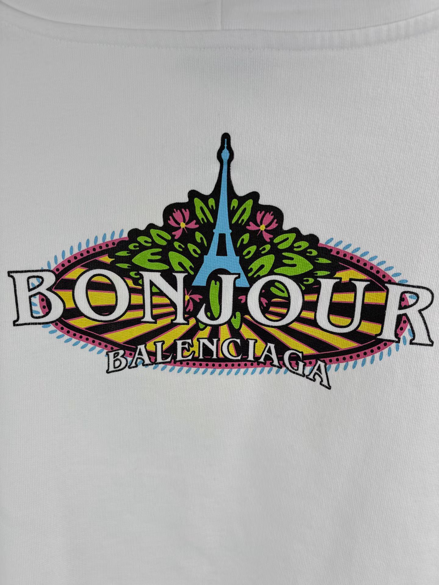 Balenciaga BALENCIAGA Eiffel Tower Hoodie Size US XS / EU 42 / 0 - 4 Thumbnail