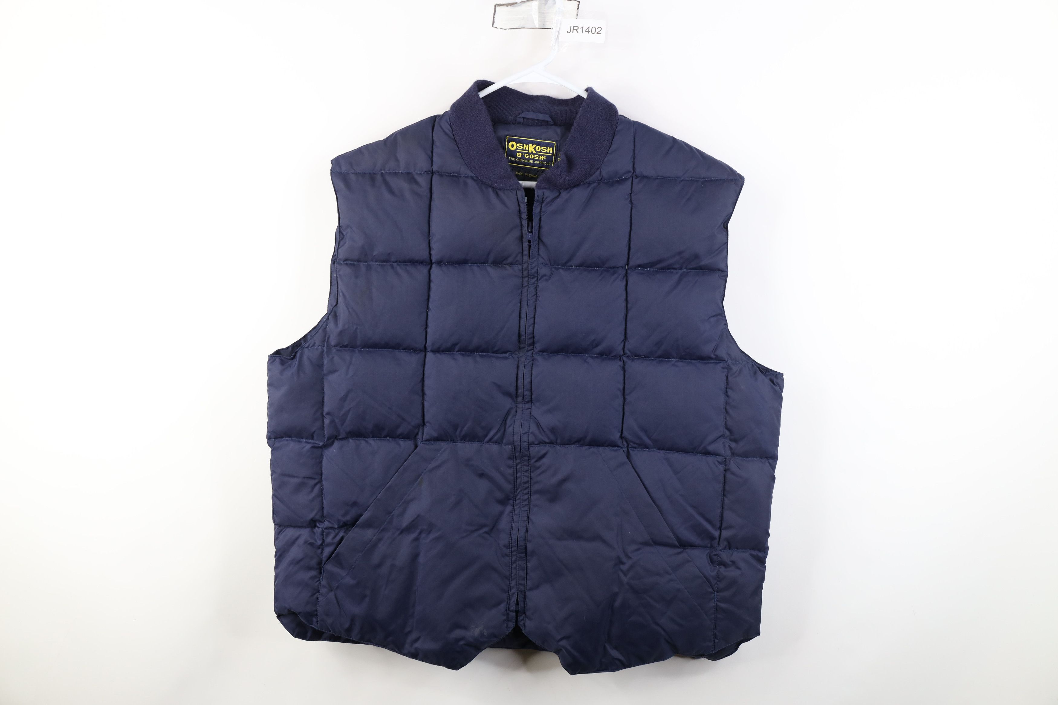 Vintage Vintage 90s OshKosh B'Gosh Insulated Puffer Vest Jacket Blue Size US XXL / EU 58 / 5 - 1 Thumbnail