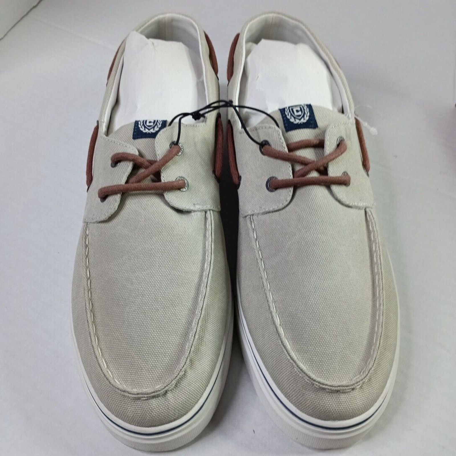 Chaps Chaps Men's Casual Dock Boat Shoe, Beige Size 13 Size US 13 / EU 46 - 6 Thumbnail