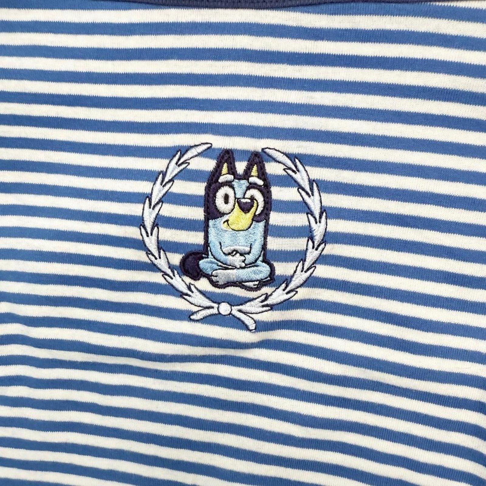 & Other Stories Blue long sleeve off shoulder Bluey shirt Sz L Size L / US 10 / IT 46 - 3 Thumbnail