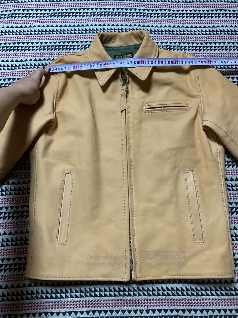 Iron Heart Iron Heart Horsehide Zip Casual Jacket Size US XL / EU 56 / 4 - 5 Thumbnail