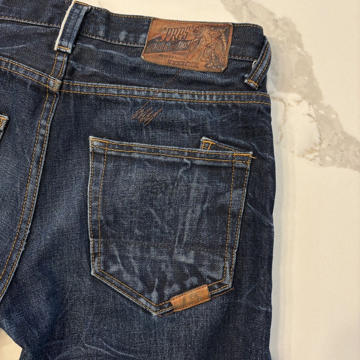 Prps PRPS Rambler Japanese Selvedge Denim Jeans Size US 30 / EU 46 - 6 Thumbnail
