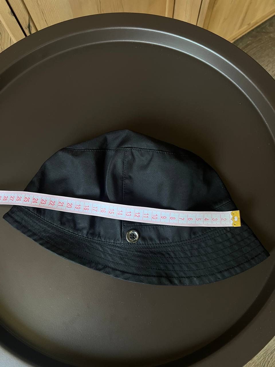 Burberry × Japanese Brand × Vintage Vintage Burberry Panama black bucket hat nova check lining Size ONE SIZE - 9 Thumbnail