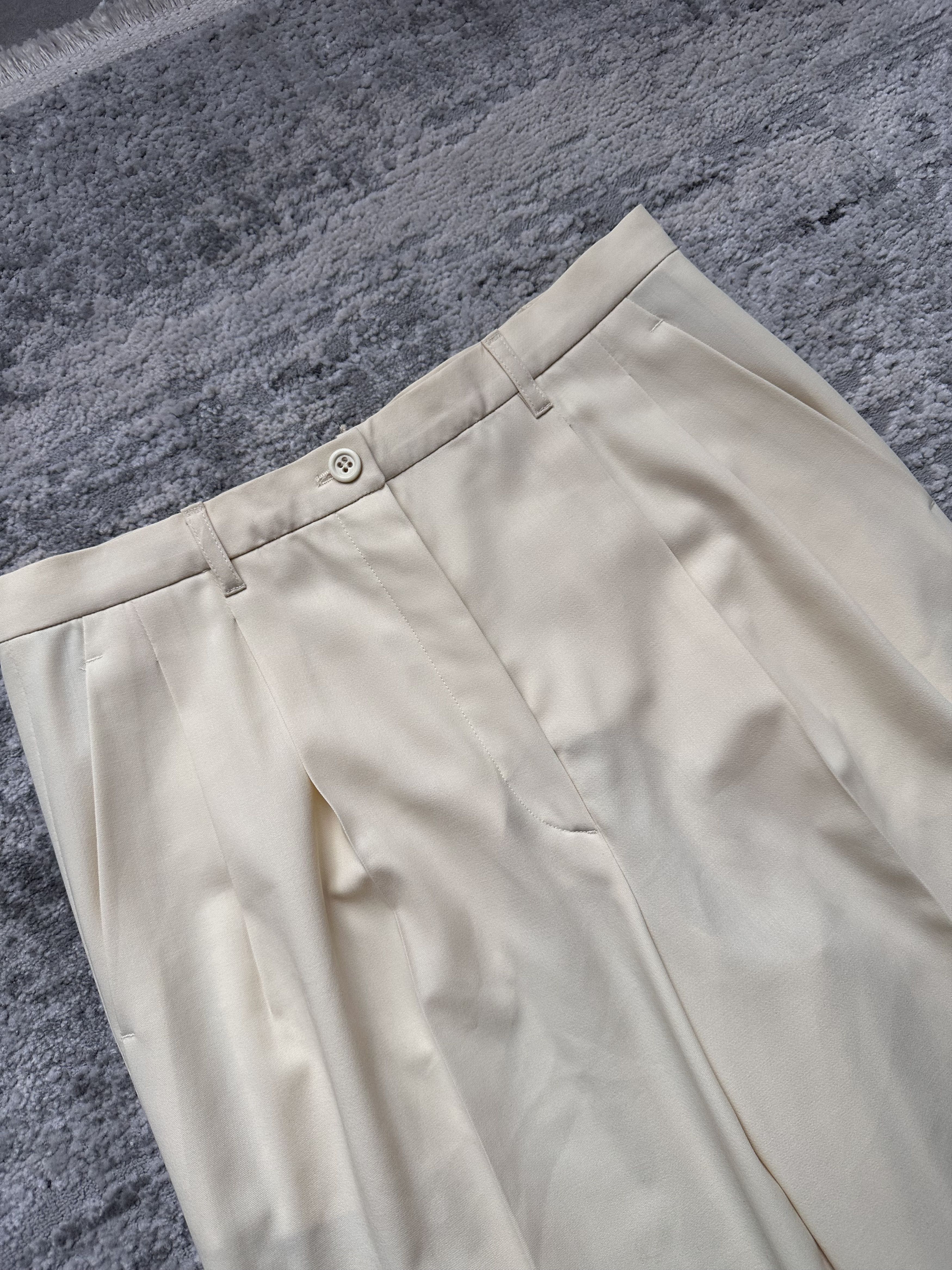 Jil Sander Jil Sander butter yellow pants vintage rare Size 25" / US 0 / IT 36 - 5 Thumbnail