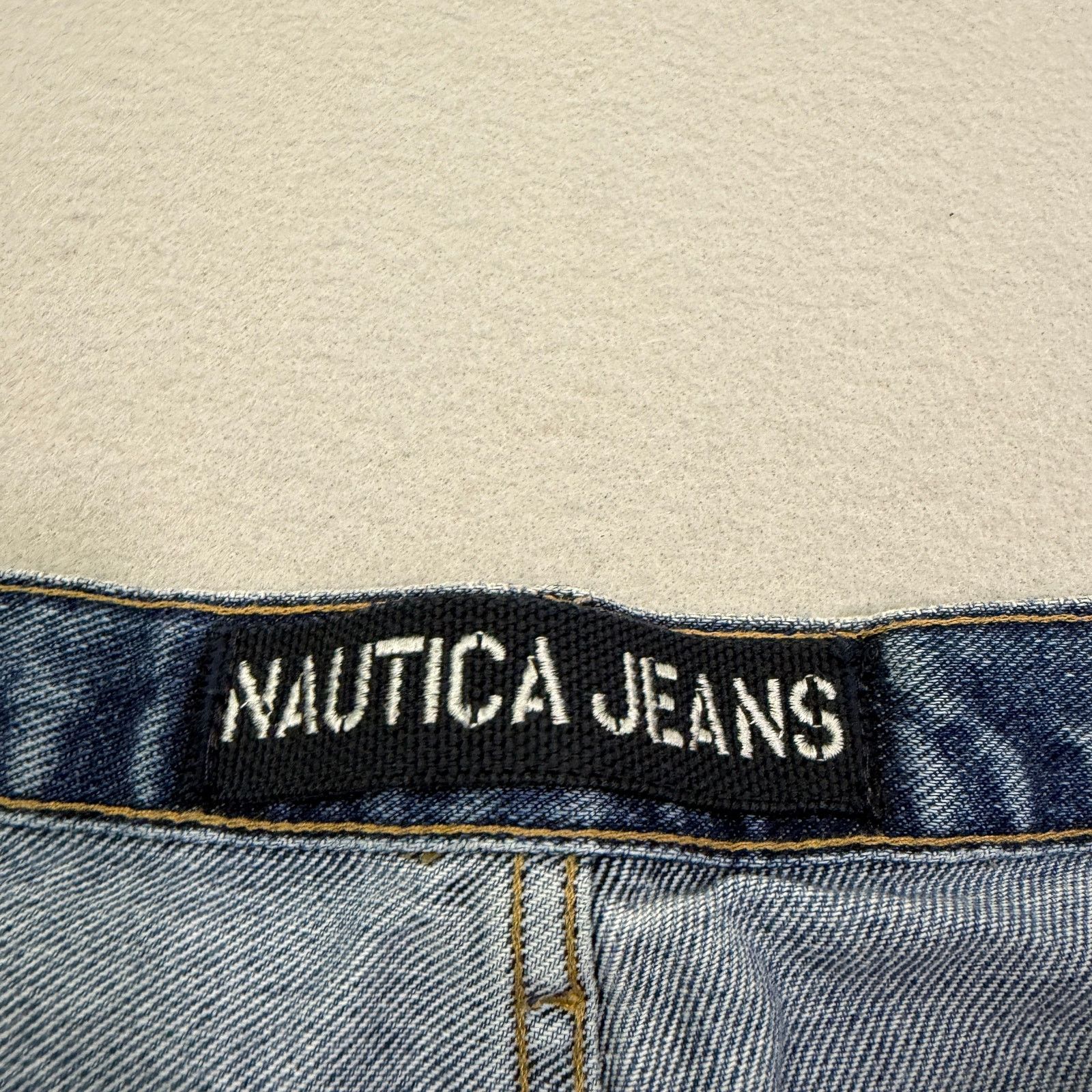 Nautica Vintage Nautica Jean Shorts 42 Blue 12" Inseam Carpenter Size US 42 / EU 58 - 5 Thumbnail