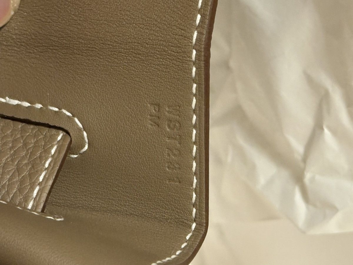 Hermes Hermès MAXI Kelly 42 Togo Leather Étoupe Size 42 - 19 Thumbnail