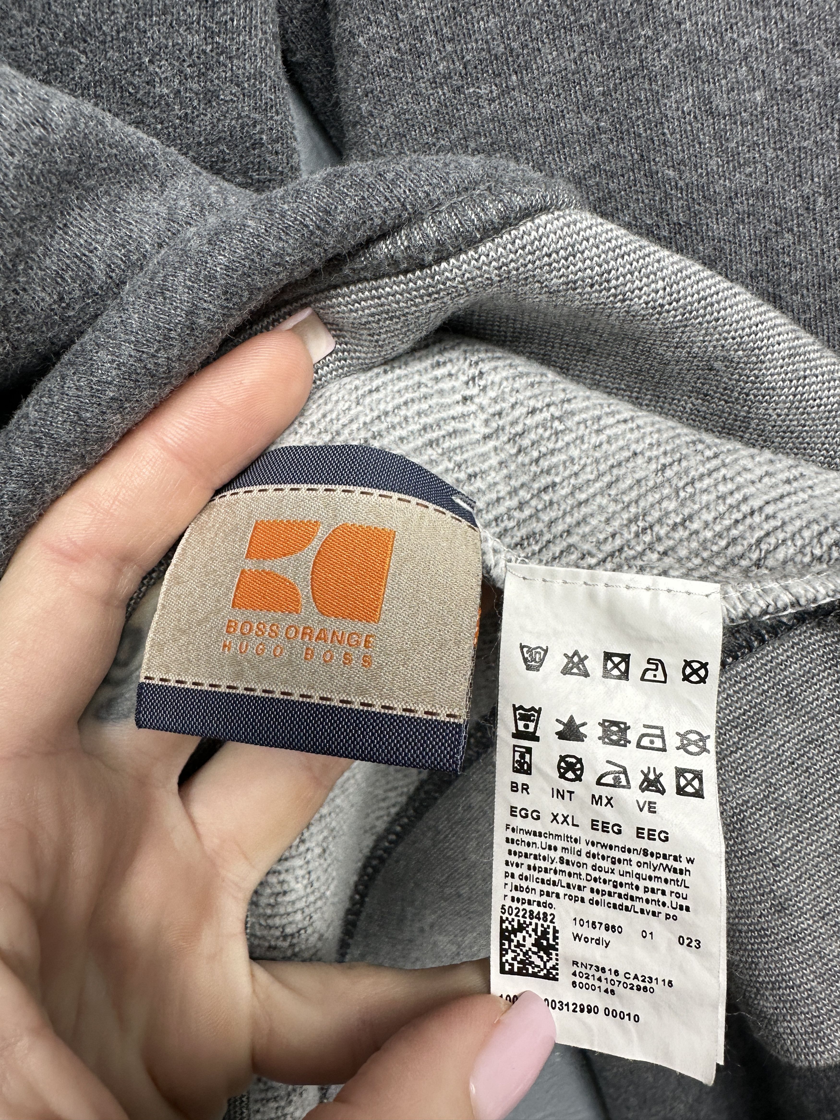 Hugo Boss Hugo Boss Orange Mens Cardigan Sweater Size US XXL / EU 58 / 5 - 5 Thumbnail