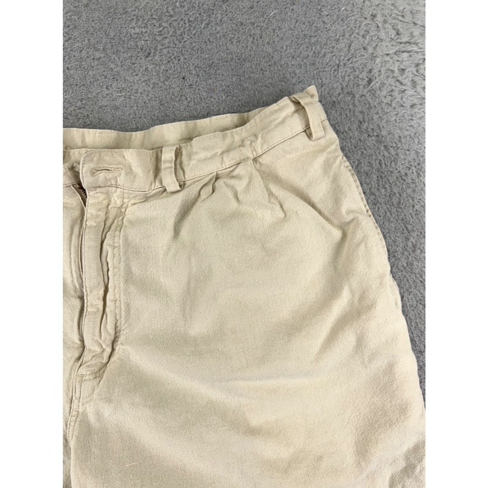 Patagonia Patagonia Shorts Adult 34 Beige Organic Cotton Woven Missing Button Size US 36 / EU 52 - 5 Thumbnail