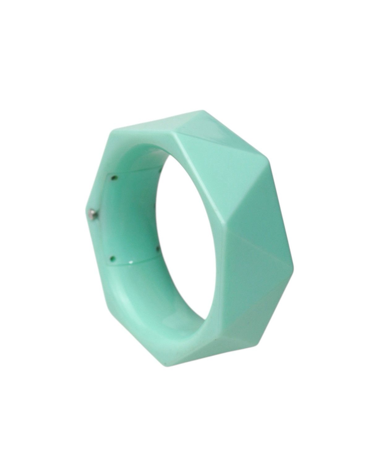 Japanese Brand × Nixon 2009 NIXON GLAMMO THE TRIBELLA MINT GREEN BANGLE WATCH Size ONE SIZE - 5 Thumbnail