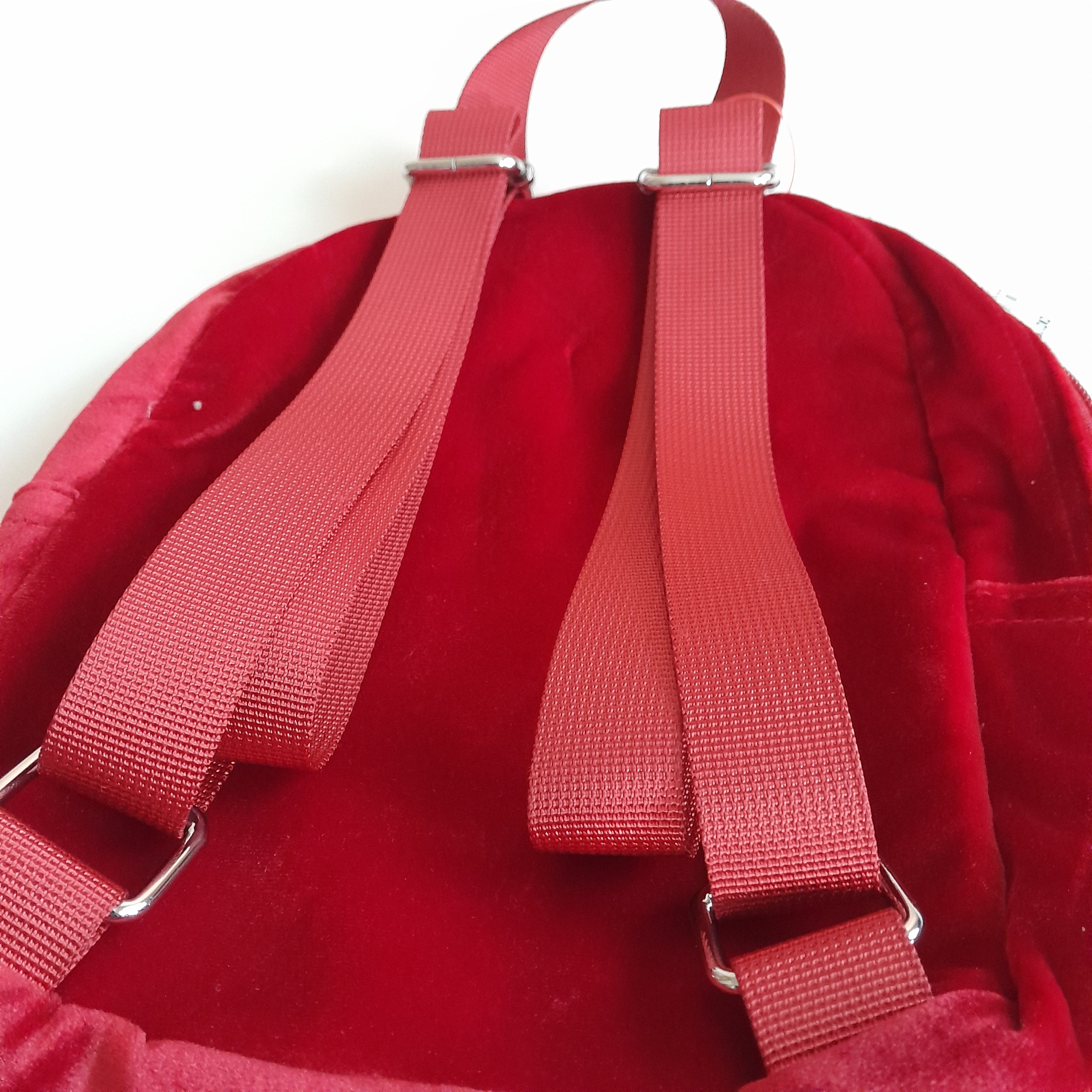 Other Cat & Jack Girls' Quilted Velvet 10in. Mini Backpack Size ONE SIZE - 5 Thumbnail