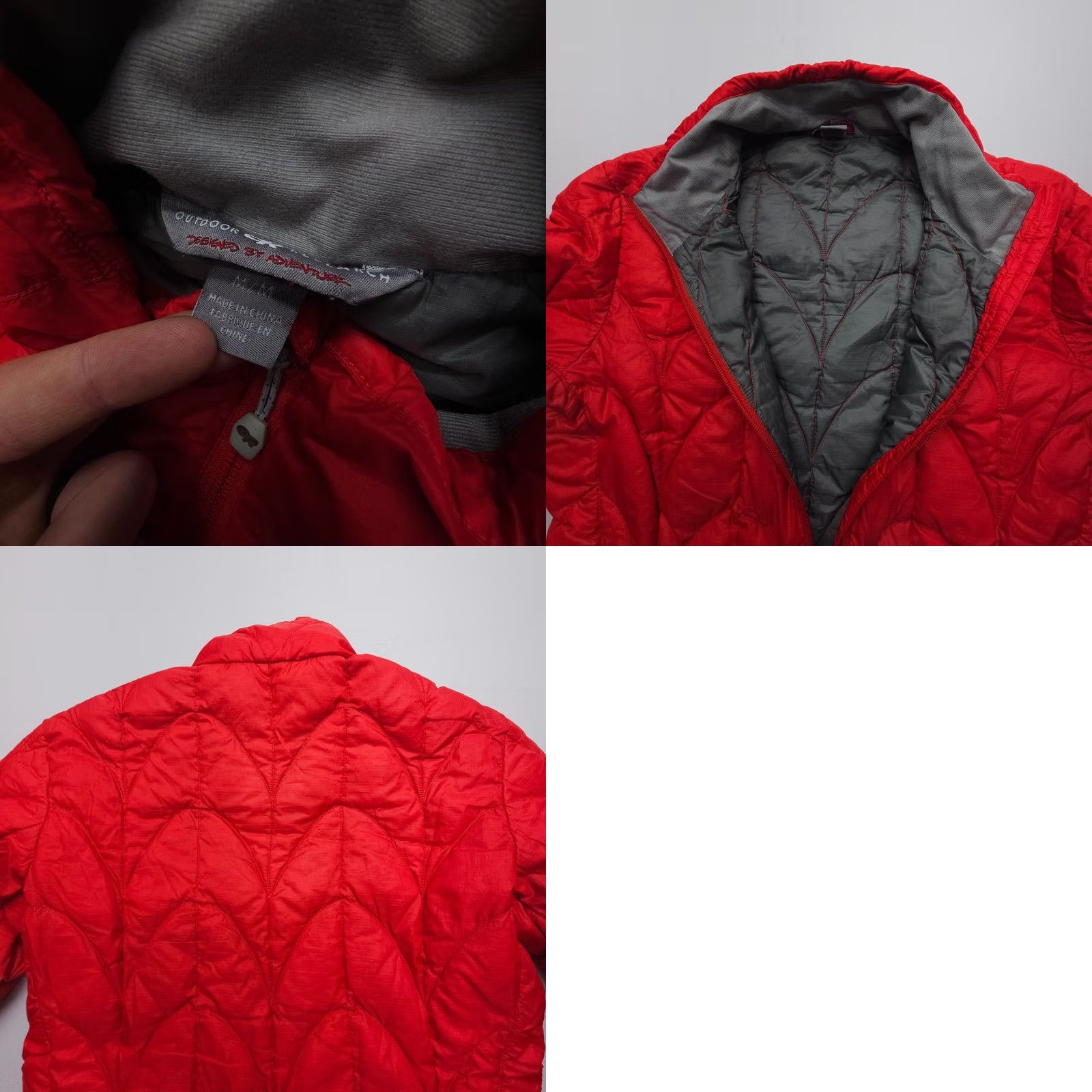 Outdoor Research Outdoor Research Puffer Jacket Womens M Red Quilted Down Insulated Full Zip Logo Size M / US 6-8 / IT 42-44 - 9 Thumbnail