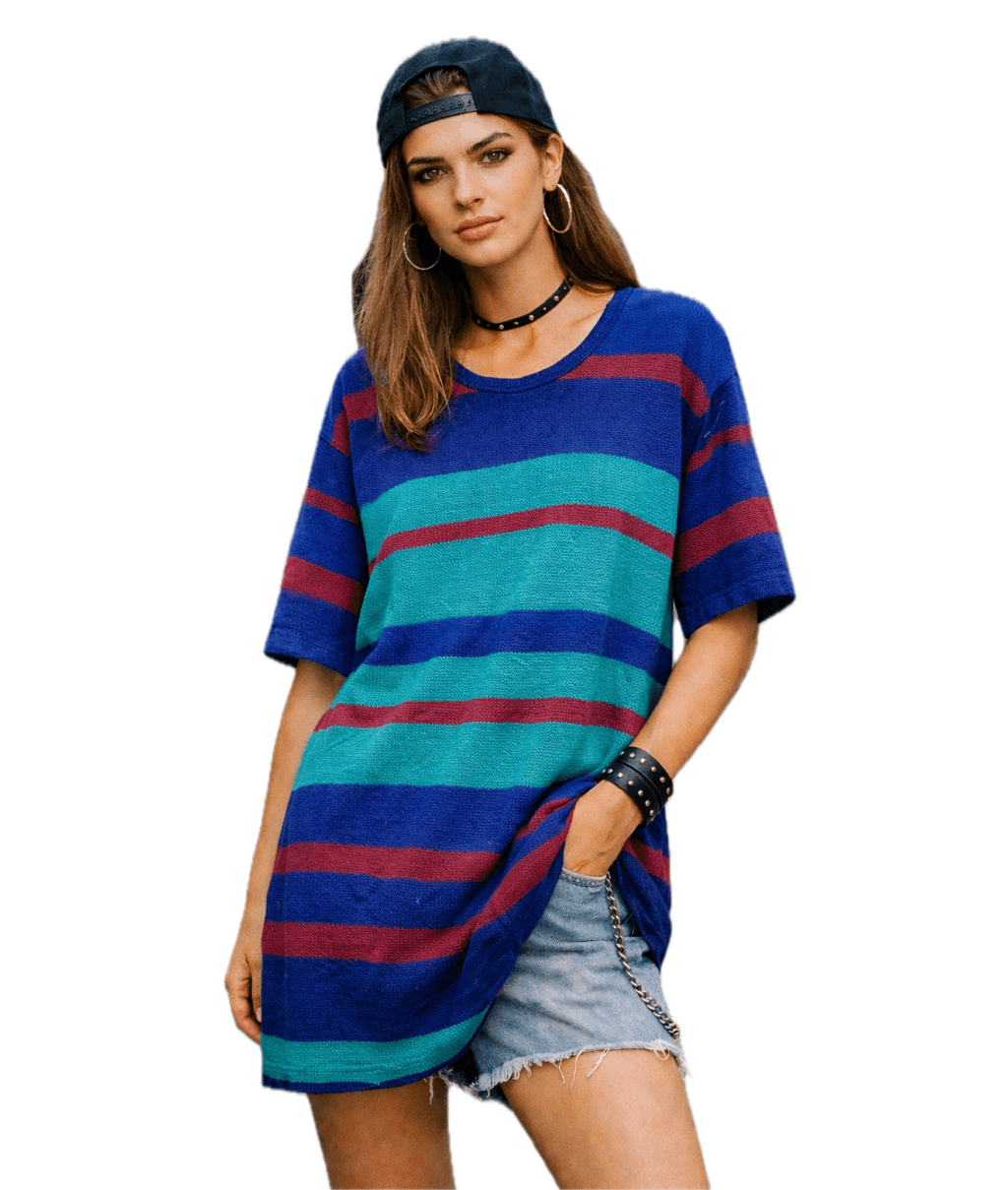 Jones New York 1990's Jones New York Striped Top Size L / US 10 / IT 46 - 1 Thumbnail