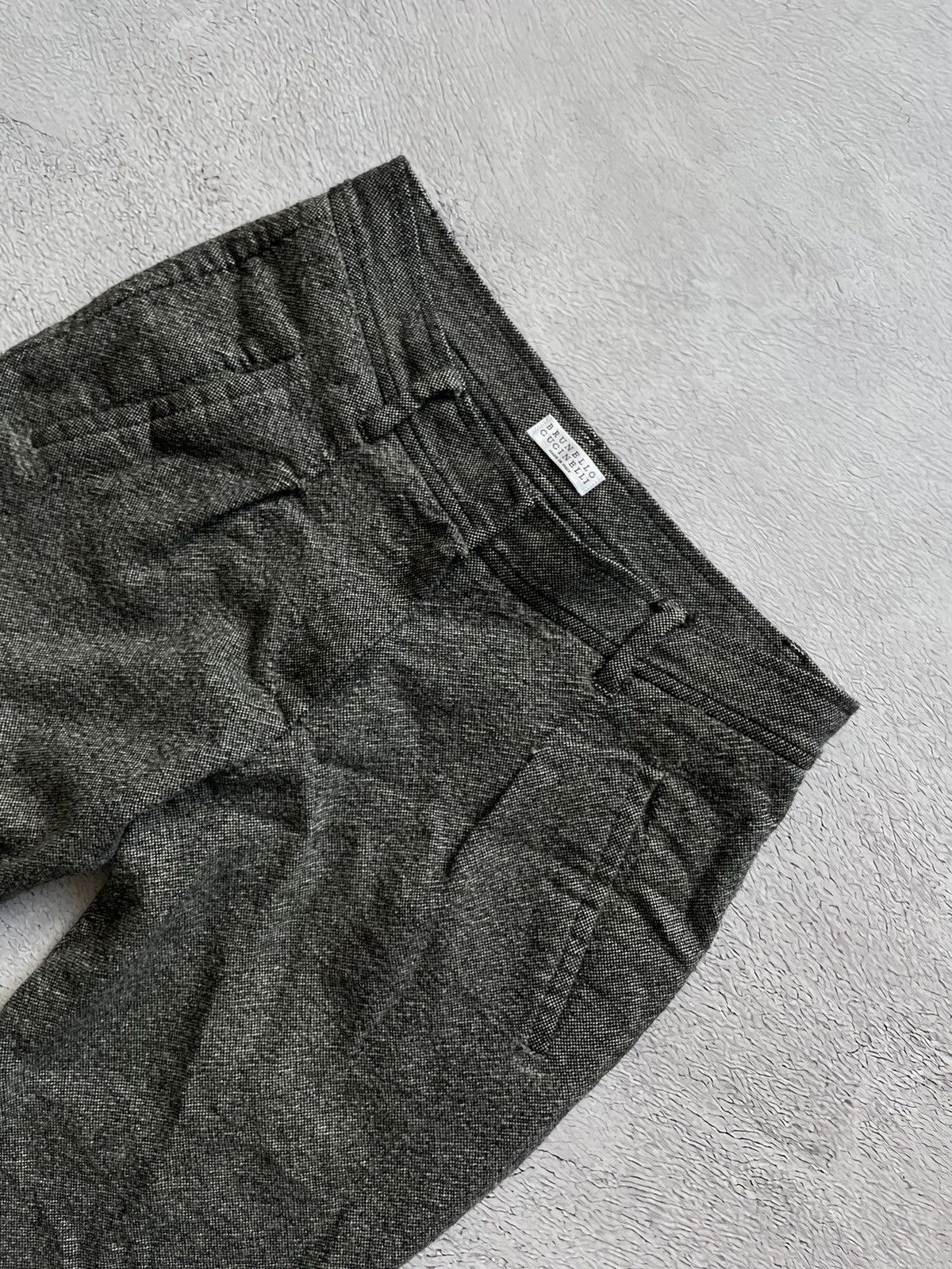 Brunello Cucinelli Brunello Cucinelli Pants Wool Luxury Italy Controllo B Size 26" / US 2 / IT 38 - 5 Thumbnail