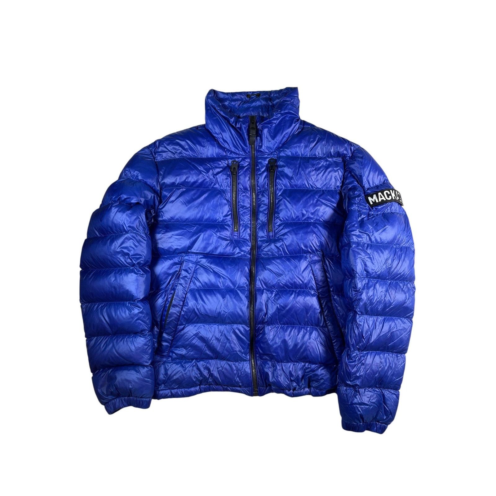 Mackage Mackage Sleeve Logo Thin Blue Puffer Jacket Size US M / EU 48-50 / 2 - 1 Thumbnail