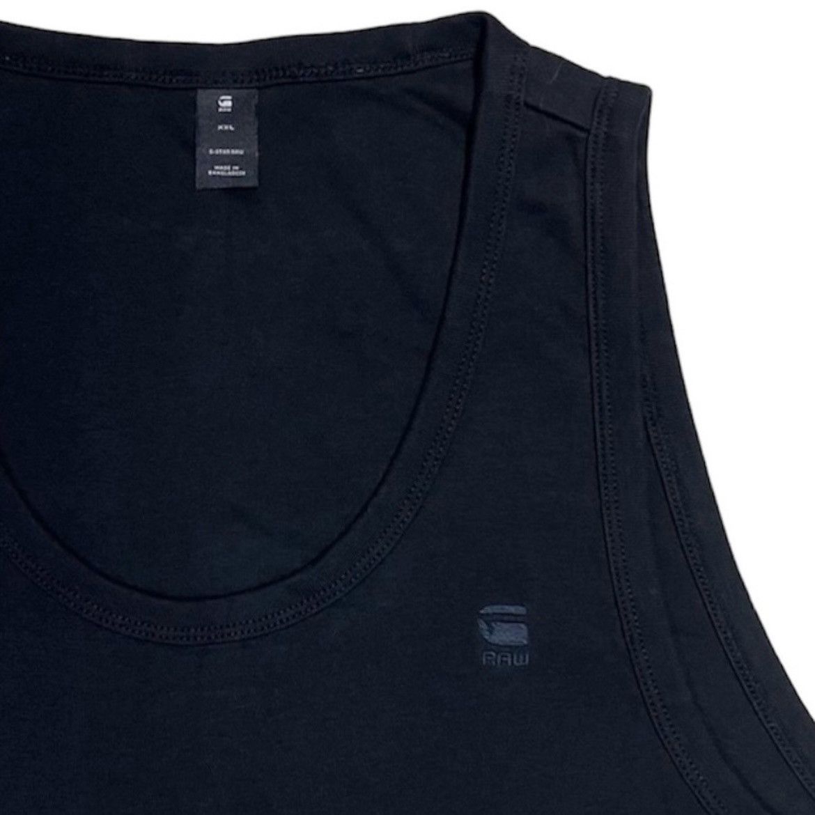 G-Star G-Star Raw Tank Top in Black w/ Embroidered Logo (slim fit) Size US XXL / EU 58 / 5 - 1 Thumbnail