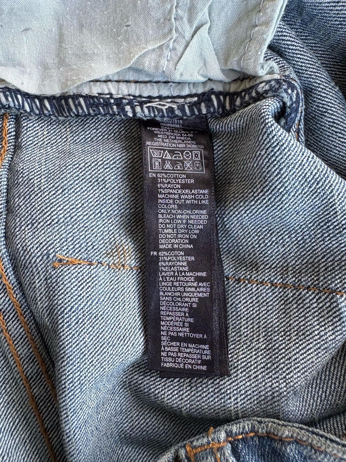 Forever 21 × Japanese Brand Forever 21 Distressed Denim Pant Size US 32 / EU 48 - 16 Thumbnail