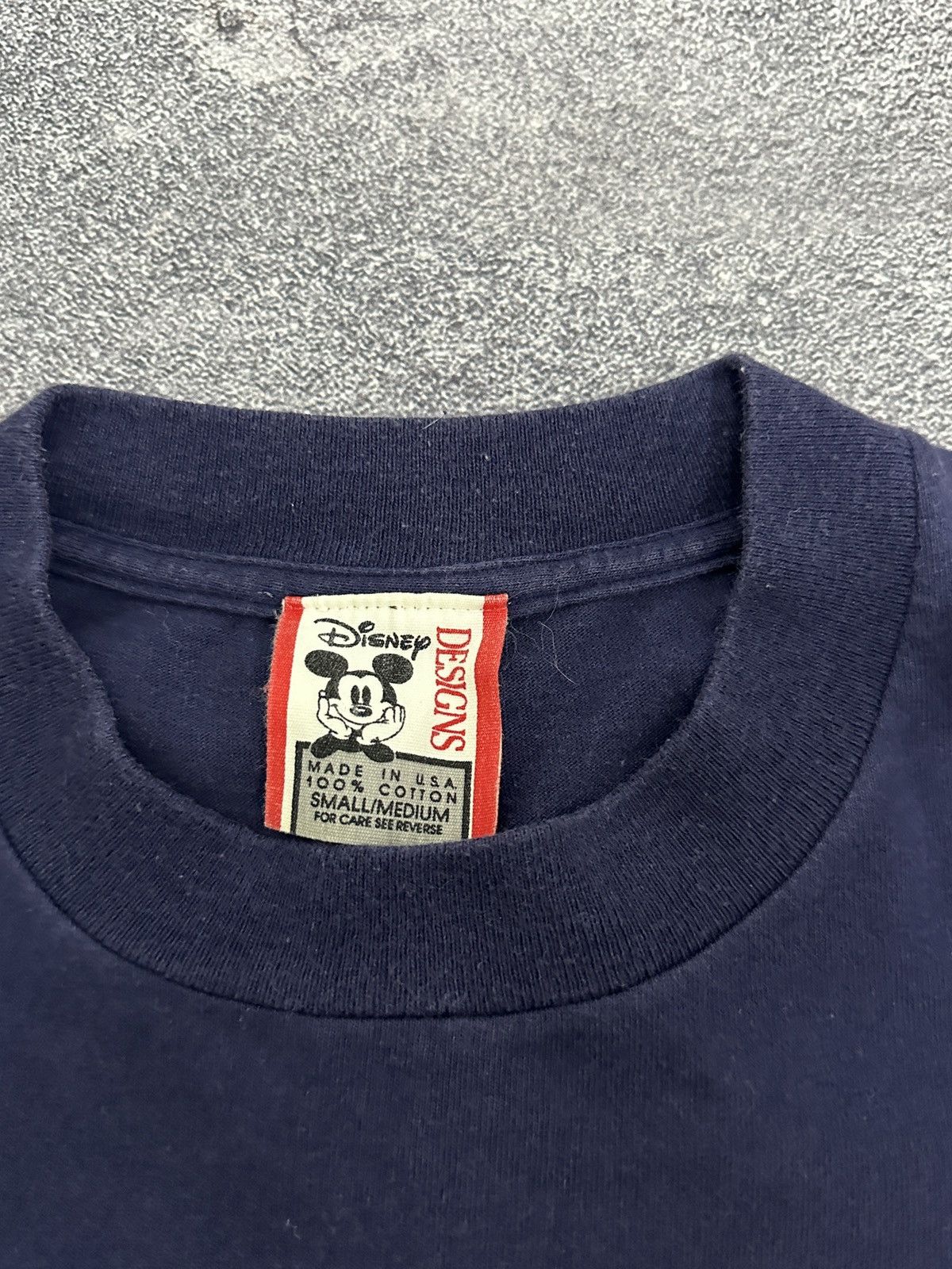 Disney × Vintage Vintage Disney World Mickey 1995 T-shirt Blue M Size Size US M / EU 48-50 / 2 - 3 Thumbnail