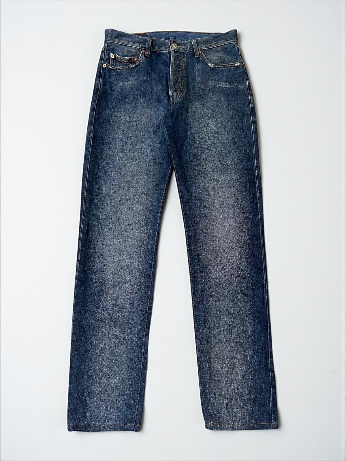 Levi's Vintage 2000's Levi's 501 Button Fly C182 Jeans Denim Size US 30 / EU 46 - 1 Thumbnail