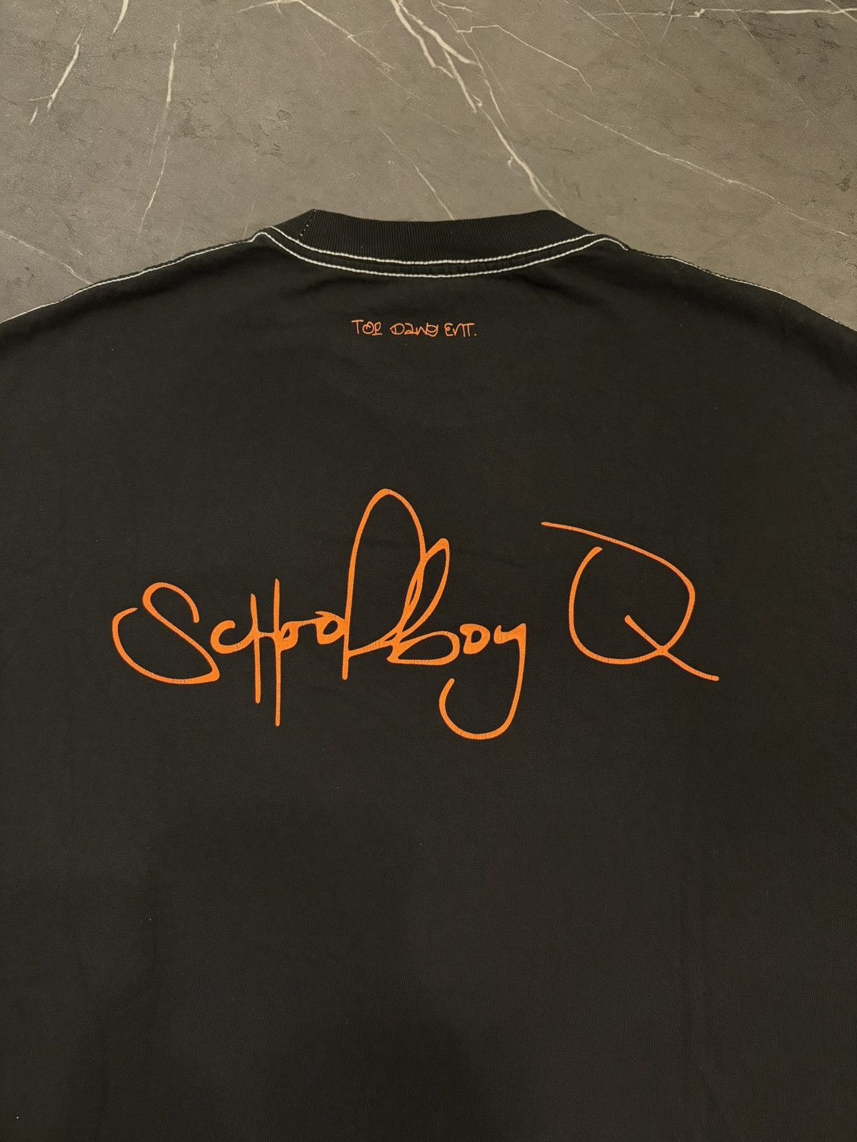 Top Dawg Entertainment 2016 Signed Groovy Tony Schoolboy Q Shirt Size US L / EU 52-54 / 3 - 2 Thumbnail