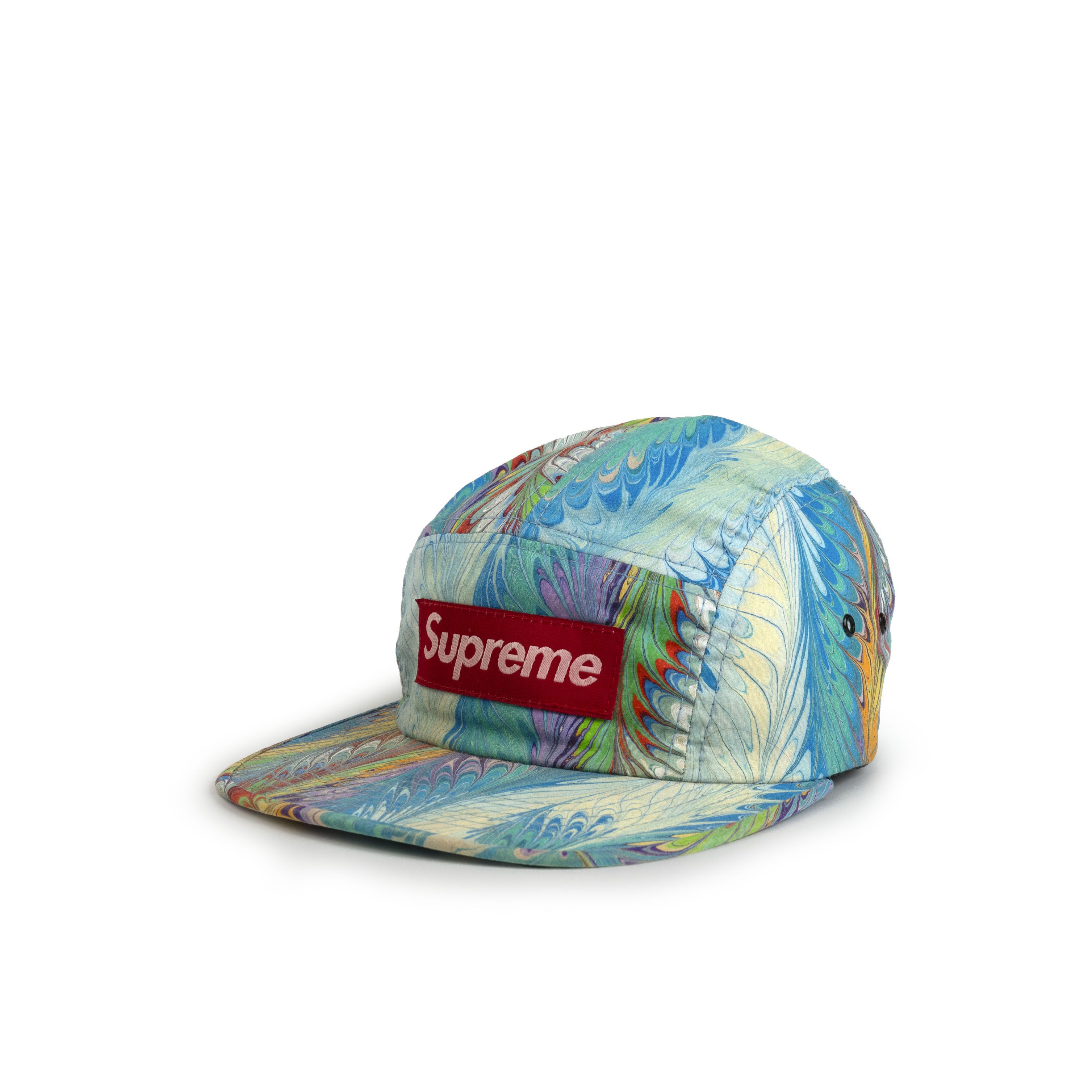 Supreme Supreme 2007 Marble Camp Hat Size ONE SIZE - 2 Thumbnail