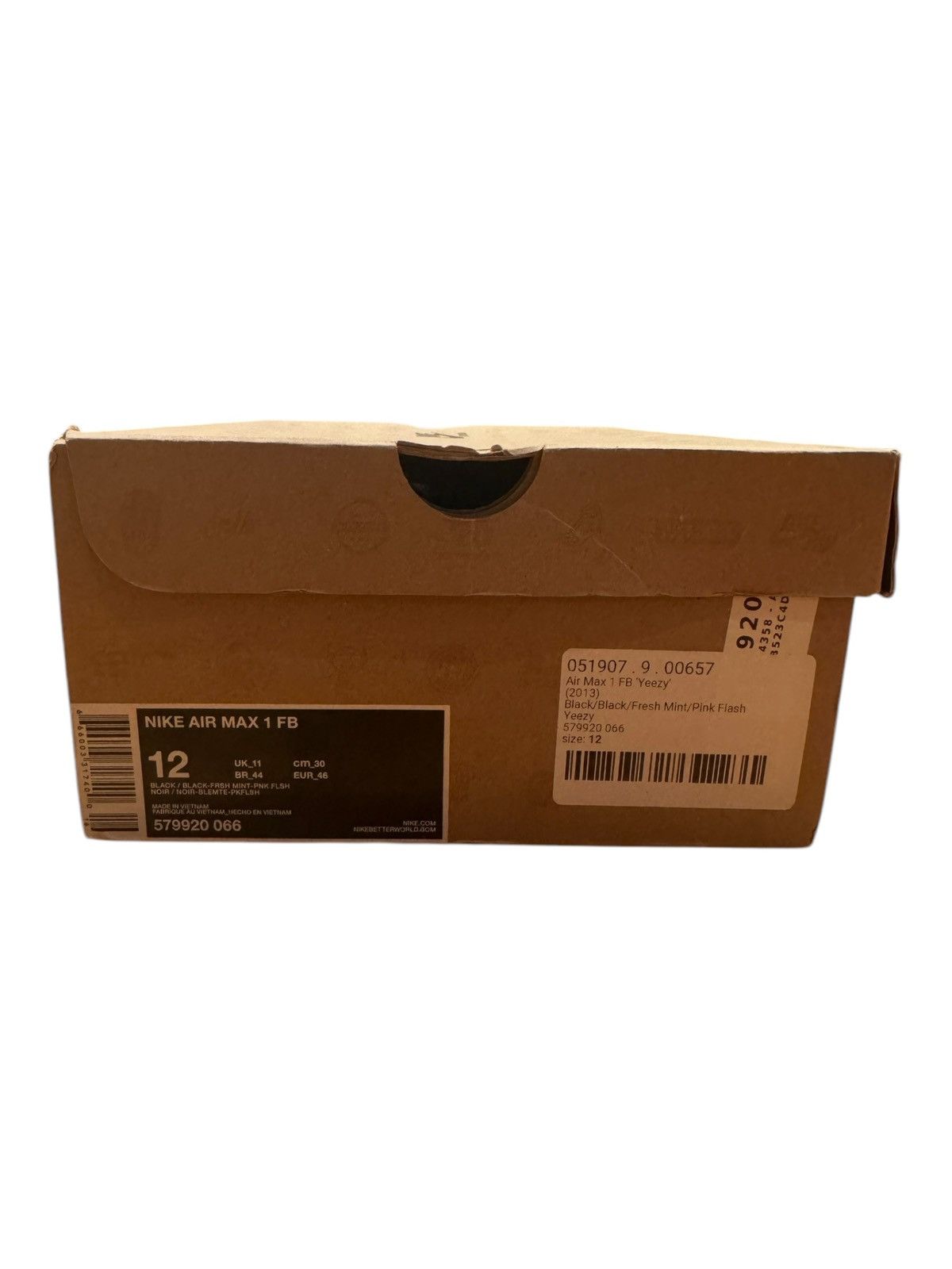 Kanye West × Nike × Yeezy Nike Air Max 1 FB ‘Yeezy’ Size US 12 / EU 45 - 9 Thumbnail