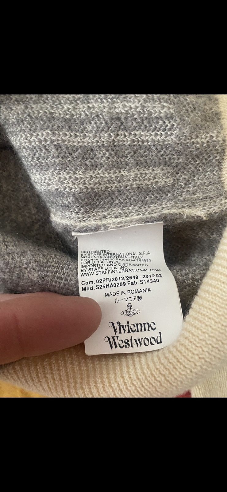 Vivienne Westwood Vintage Vivienne Westwood jumper Size US XL / EU 56 / 4 - 2 Thumbnail