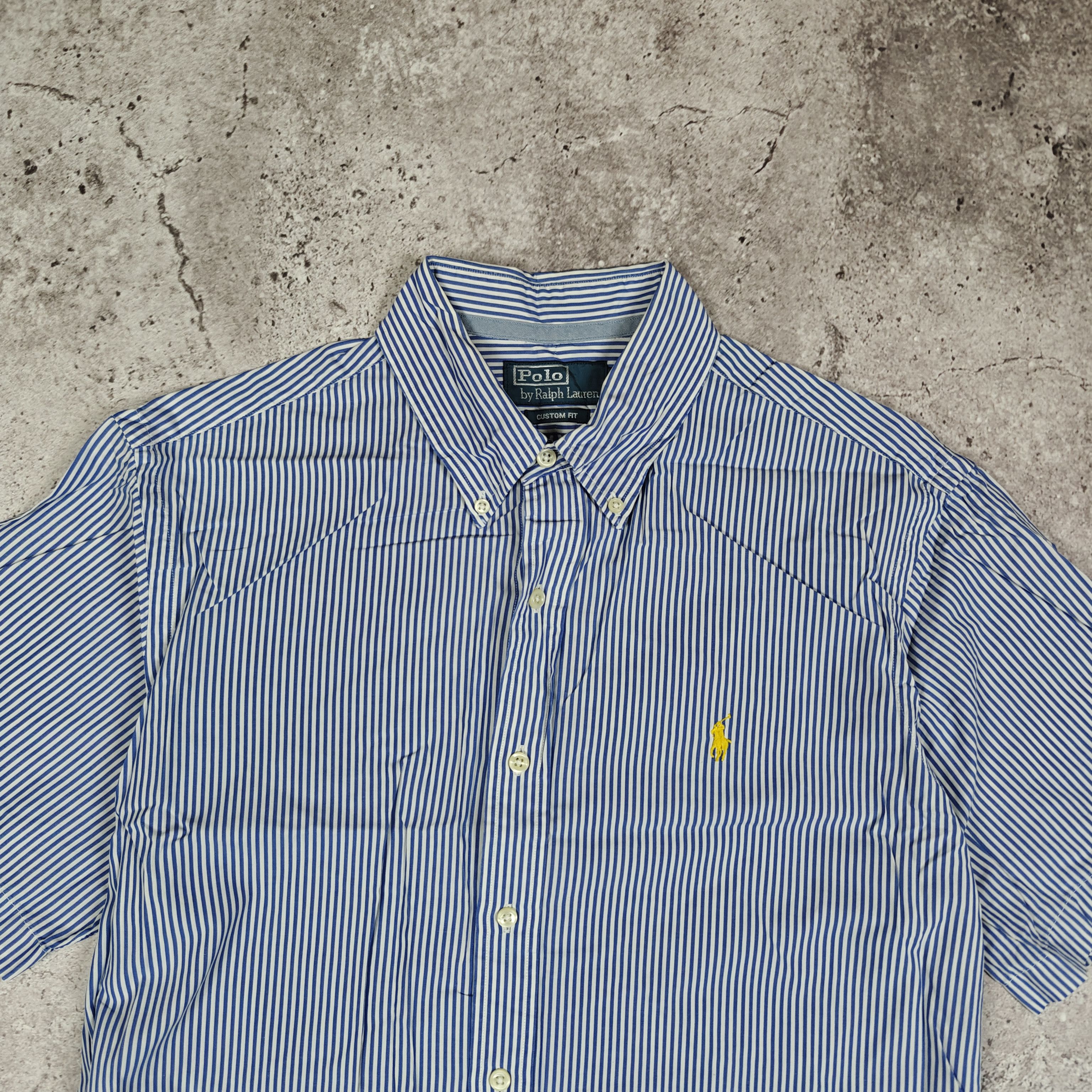 Polo Ralph Lauren Polo Ralph Lauren Shirt Custom Fit Striped size L Size US L / EU 52-54 / 3 - 2 Thumbnail