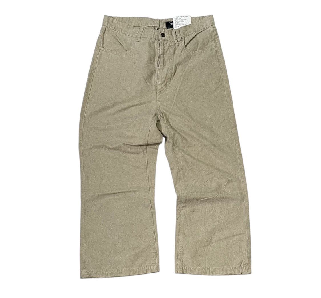 Comme des Garcons Tricot cdg AD2002 classic straight cream trousers Size US 30 / EU 46 - 1 Thumbnail