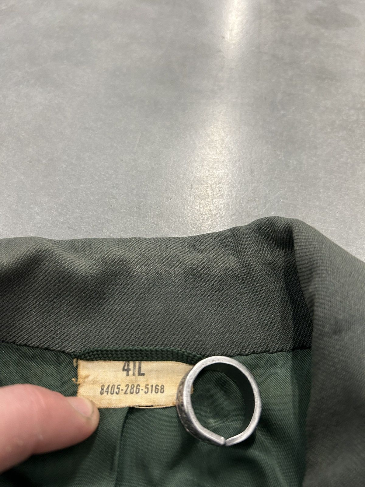 Vintage Vintage Green and yellow military jacket Size US L / EU 52-54 / 3 - 6 Thumbnail