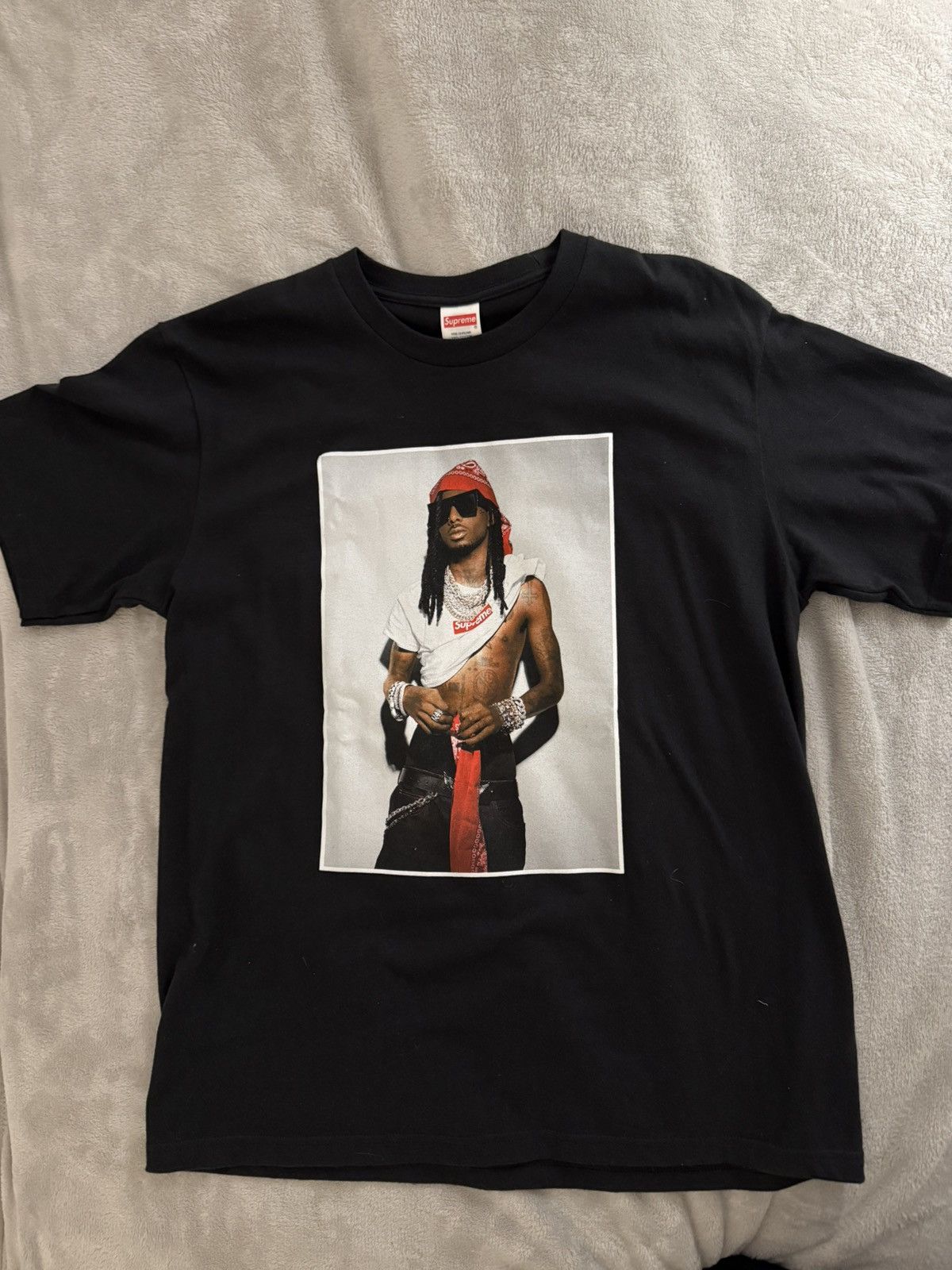 Supreme Supreme Playboi carti t shirt Size US M / EU 48-50 / 2 - 1 Thumbnail