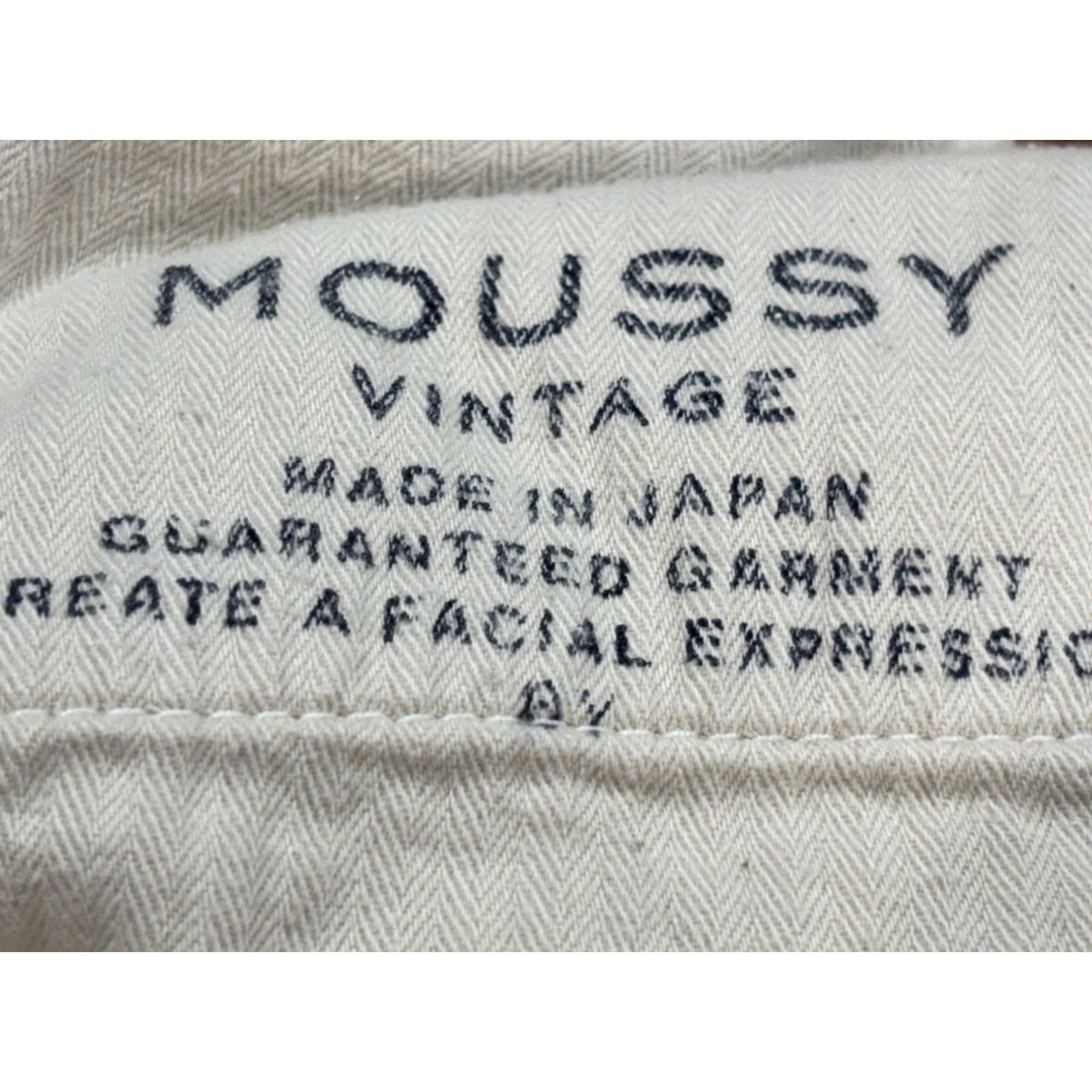 MOUSSY VINTAGE Moussy Corduroy Pants Women 24 Cream 26x26 Made in Japan Womens Size 42" / US 20 - 7 Thumbnail